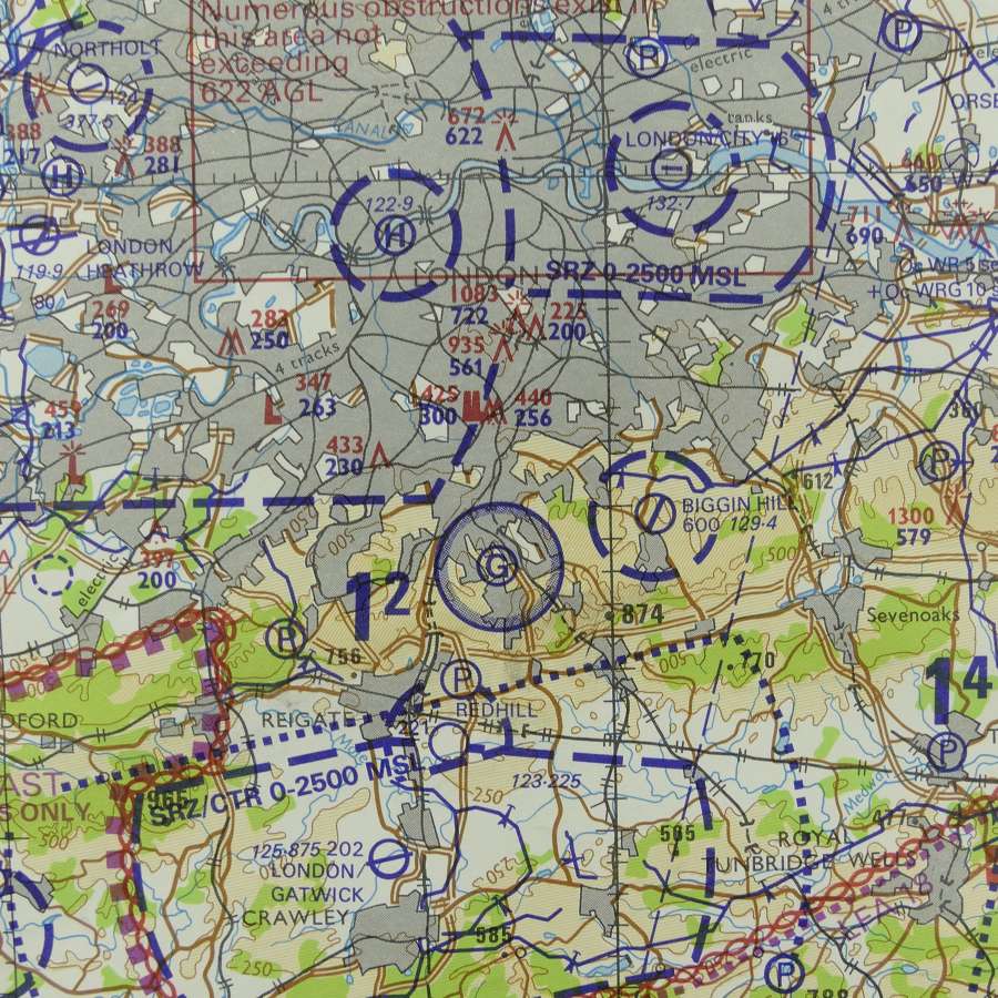 Post WW2 RAF Flight Maps