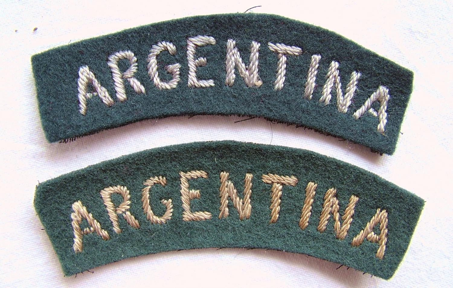 RAF 'Argentina' Nationality Titles