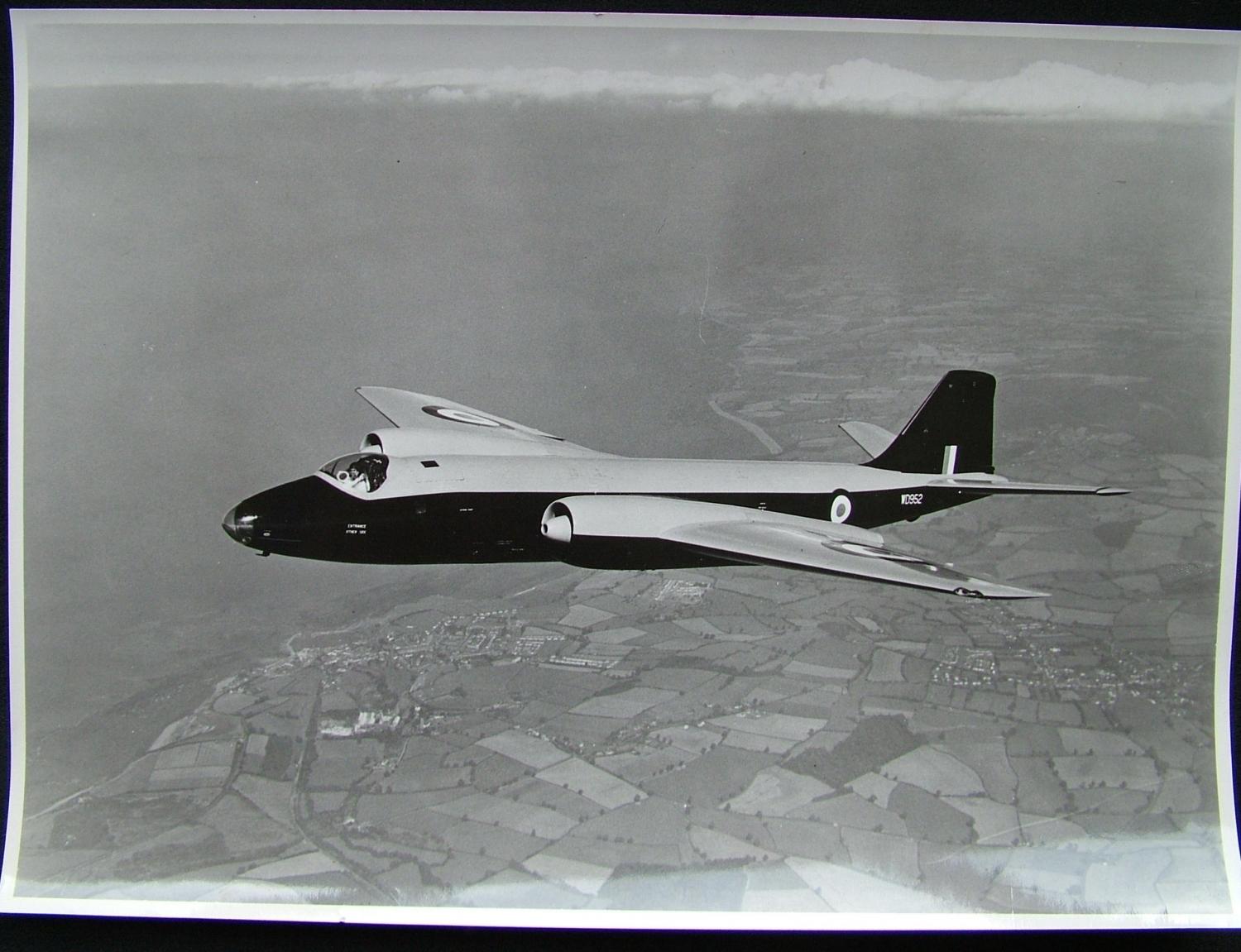 RAF Olympus Canberra Photograph