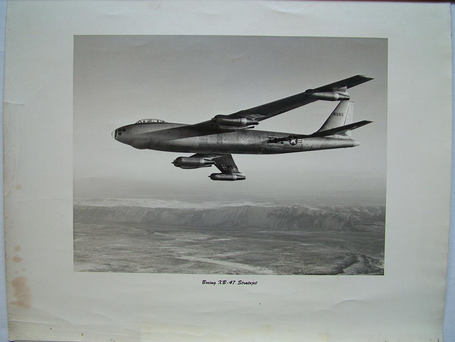 Official Boeing XB-47 Stratojet Photo