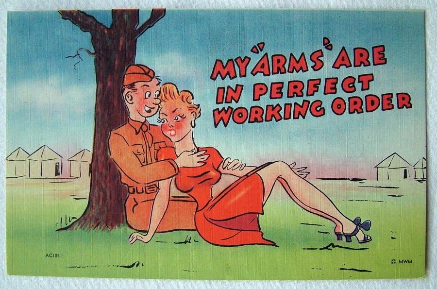 WW2 American Postcard 