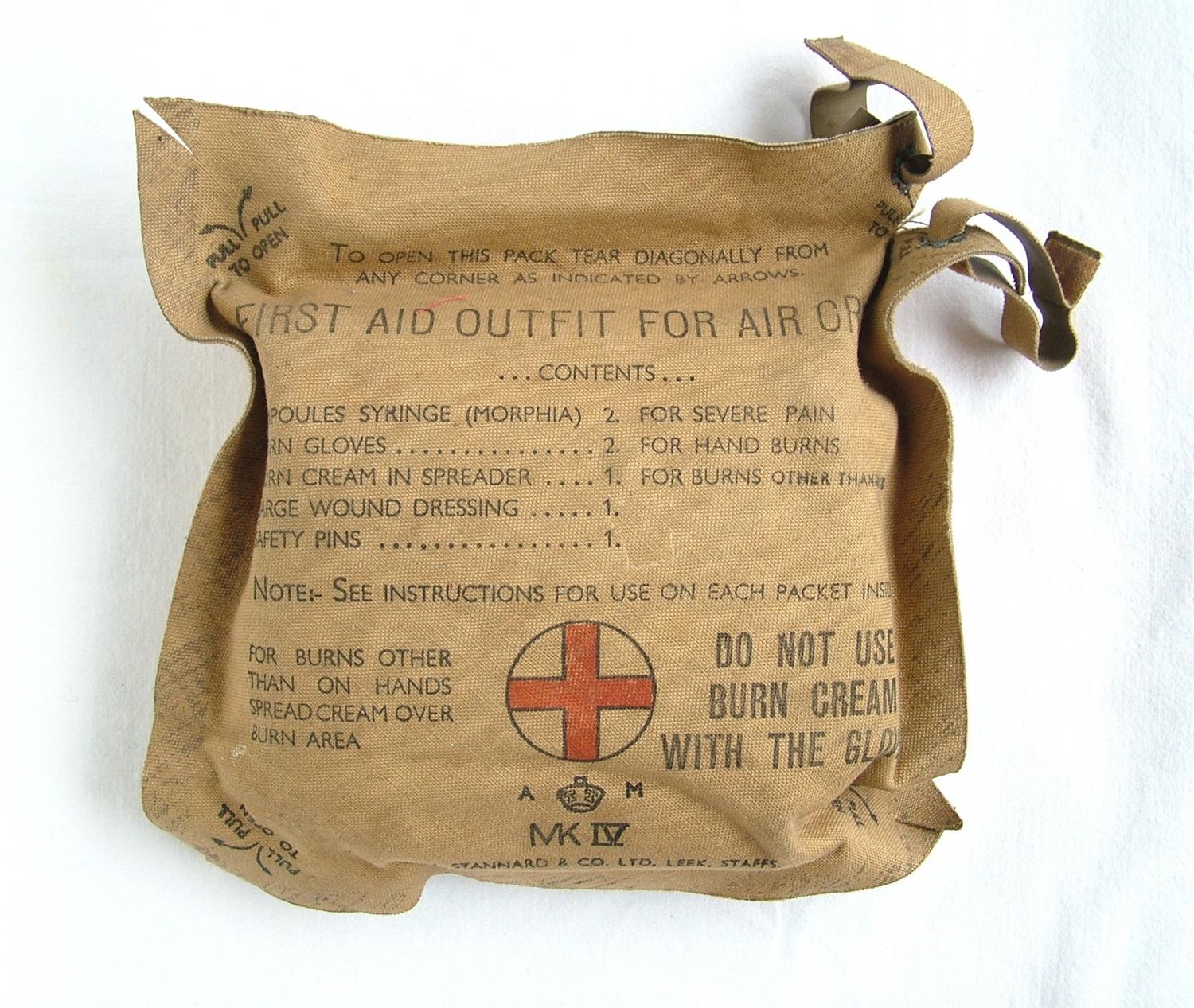 RAF First Aid Outfit For Aircrews, MK.IV
