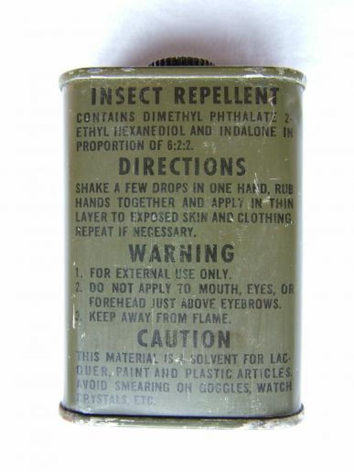 USAAF C-1 Survival Vest Insect Repellent