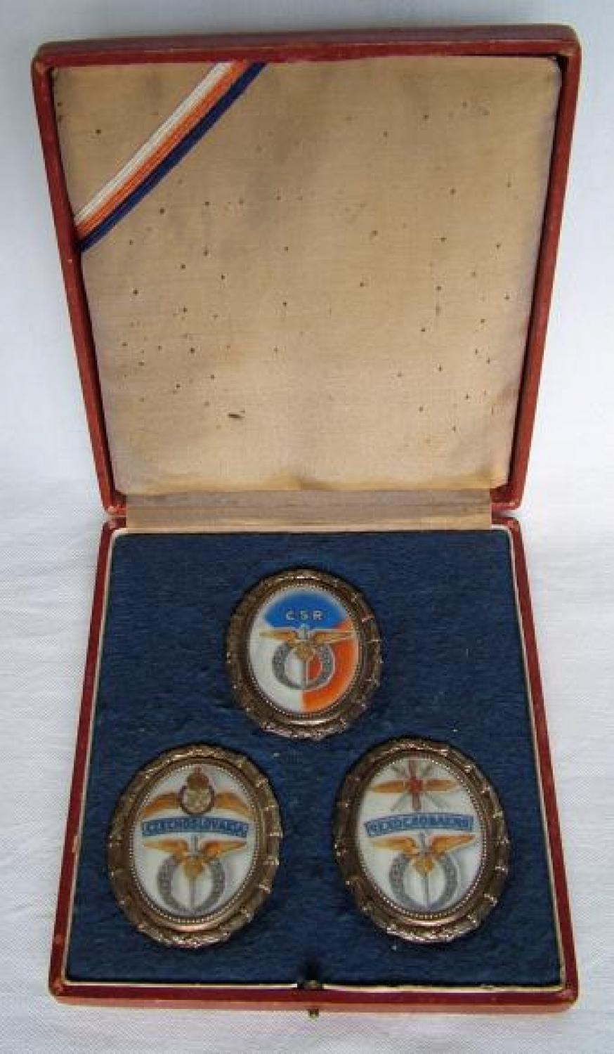 Czech National Aviation Collection Plaques