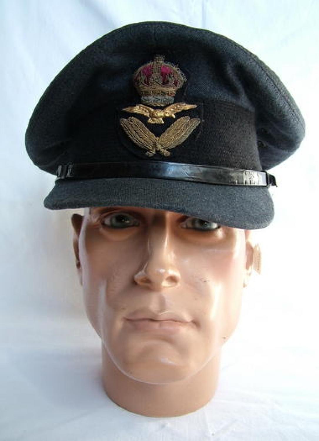 RAF Officer Rank Service Dress Cap