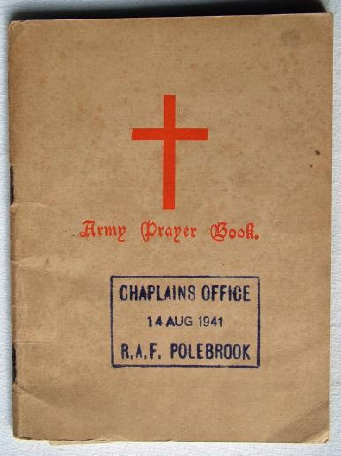 Prayer Book - RAF Polebrook, 1941