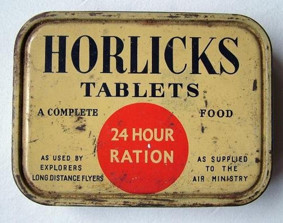 Horlicks Tablets 24 Hour Ration Tin - Full
