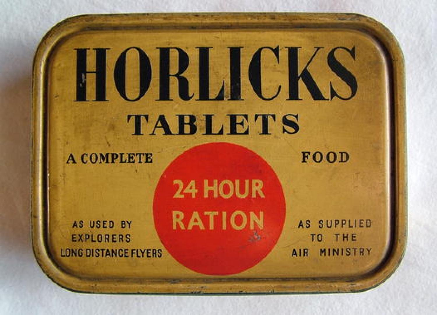 Horlicks Tablets Ration Tin