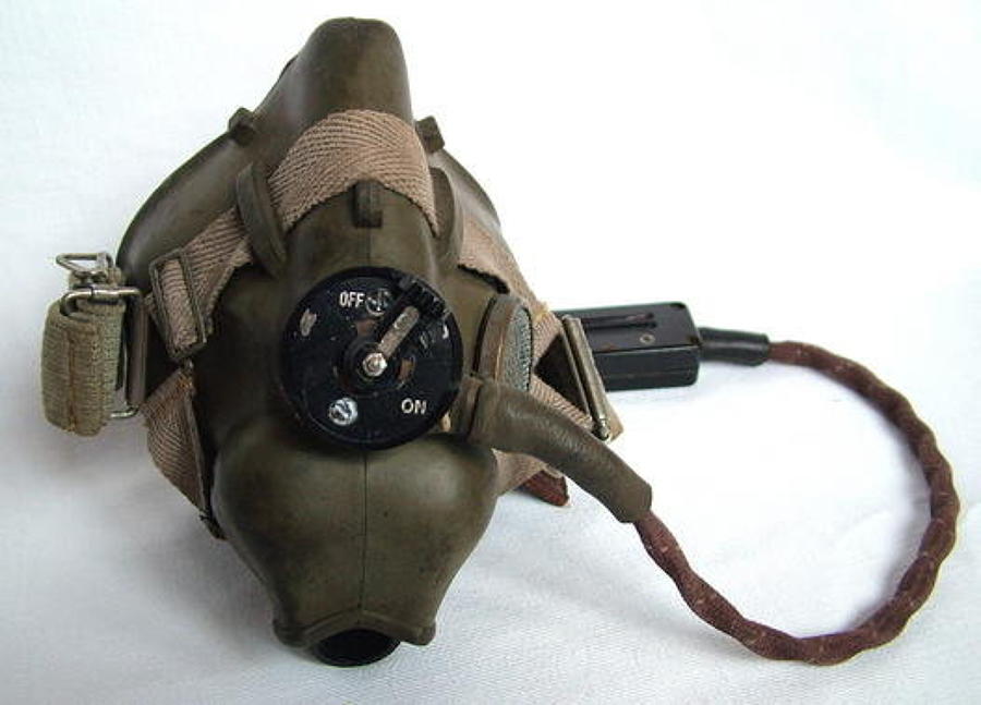 R.A.F. Type H Oxygen Mask - WW2 Dated