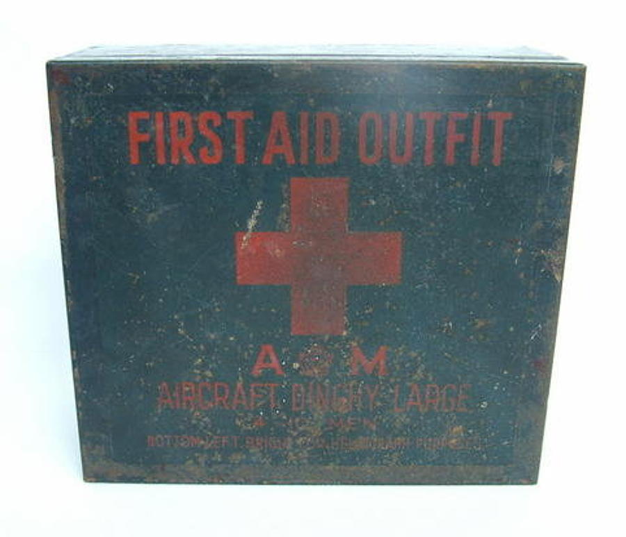 R.A.F. Survival Dinghy First Aid Tin