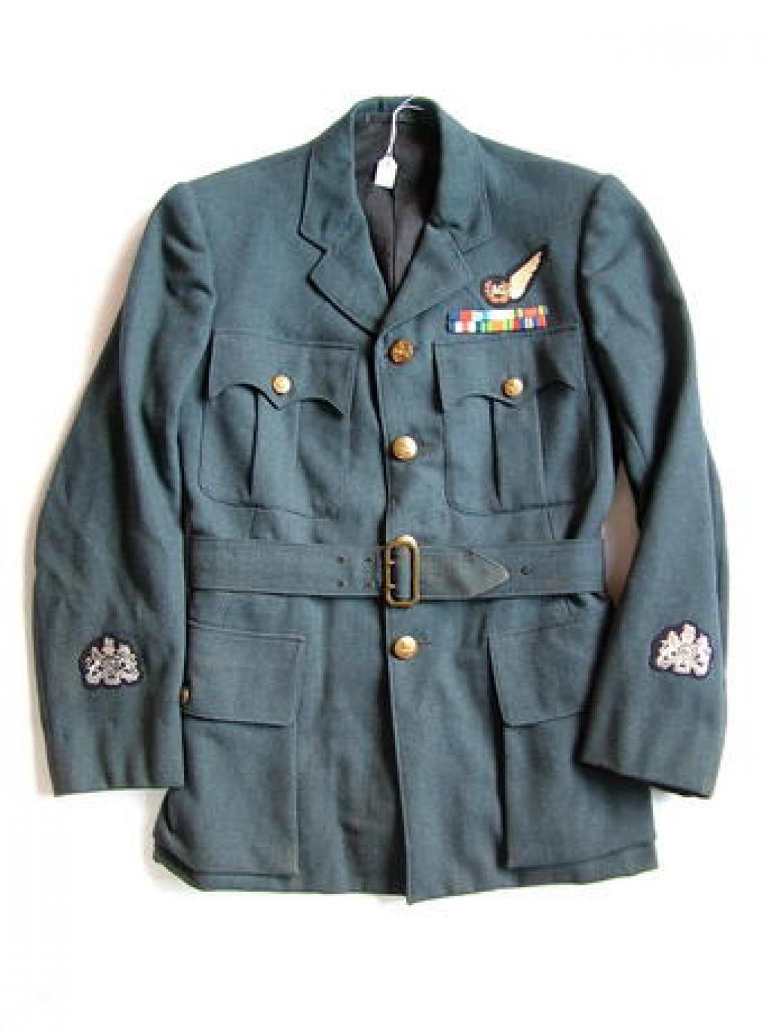 RAF Airgunner Service Dress Tunic - Named