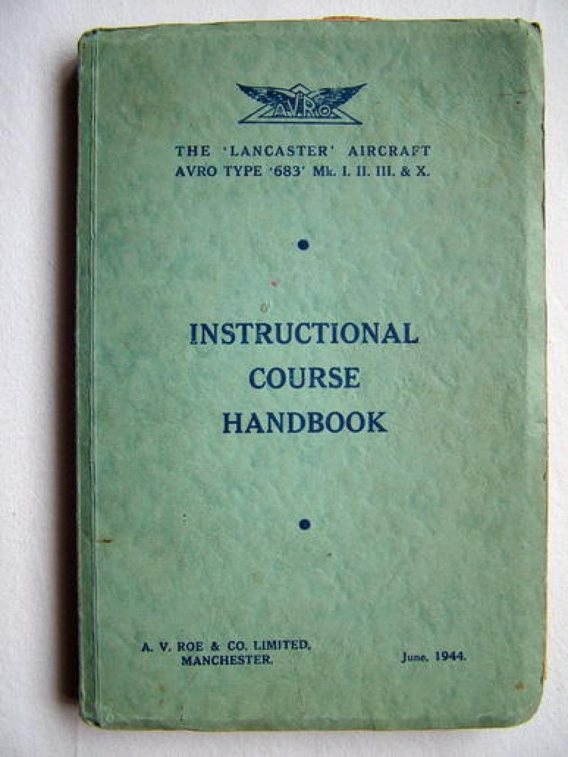 AVRO Lancaster Instructional Course Handbook