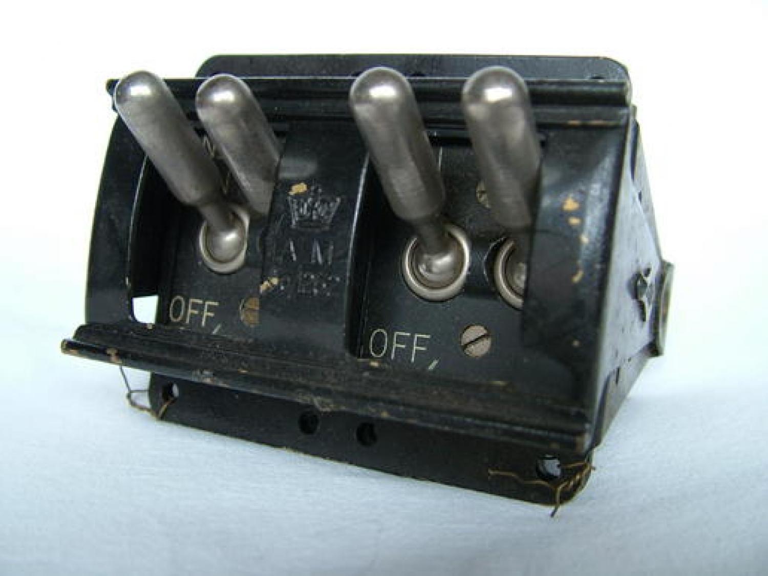 R.A.F. Lancaster Magneto Switches / Gate