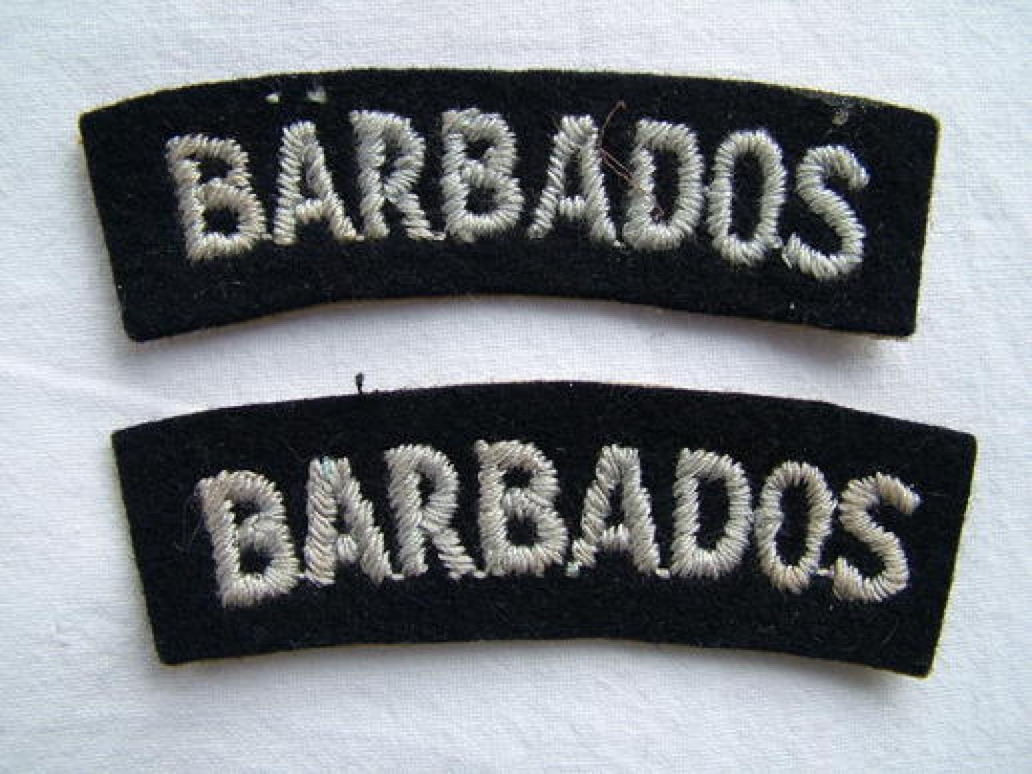 R.A.F. 'Barbados' Nationality Titles