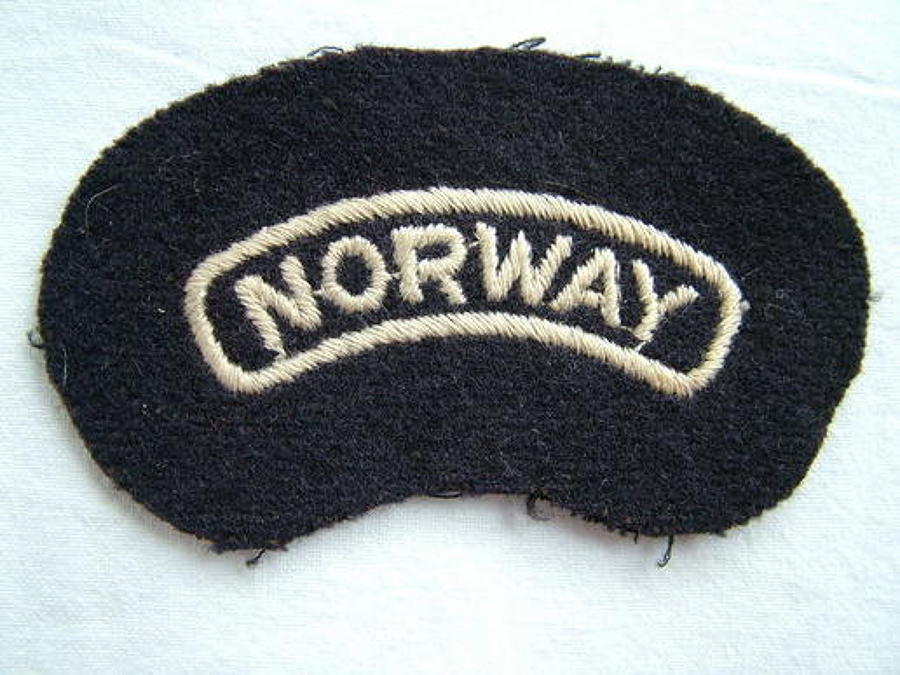 R.A.F. 'Norway' Nationality' Title