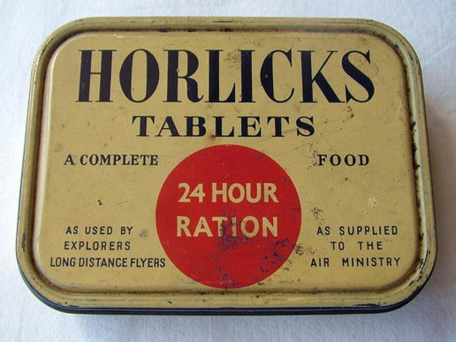Horlicks Ration Tablets Tin