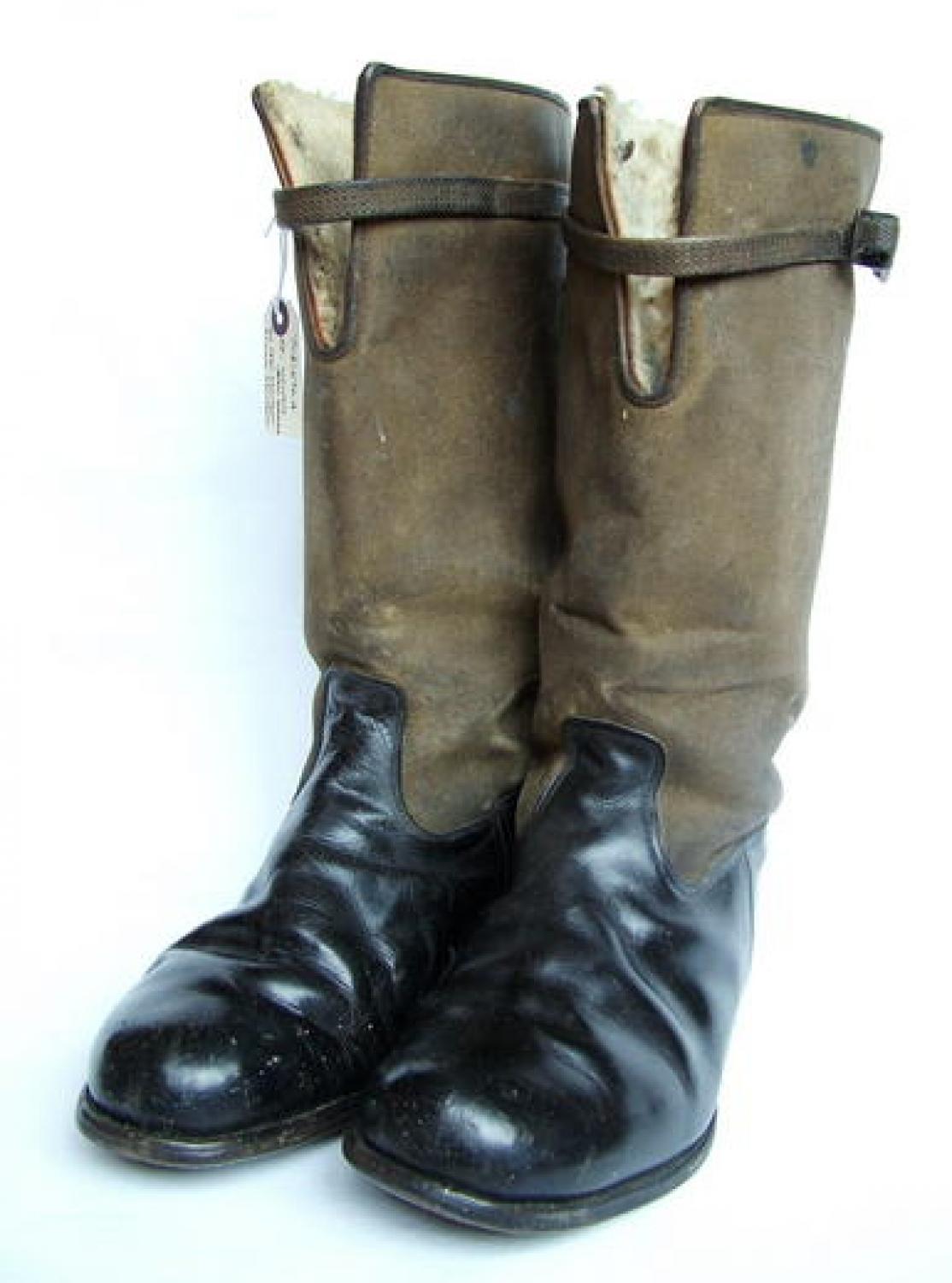 R.A.F. 1939 Pattern Flying Boots