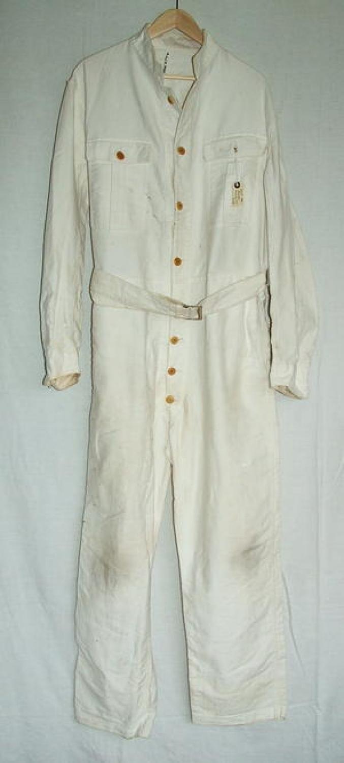 R.A.F. 'Style' White Prestige Flying Suit