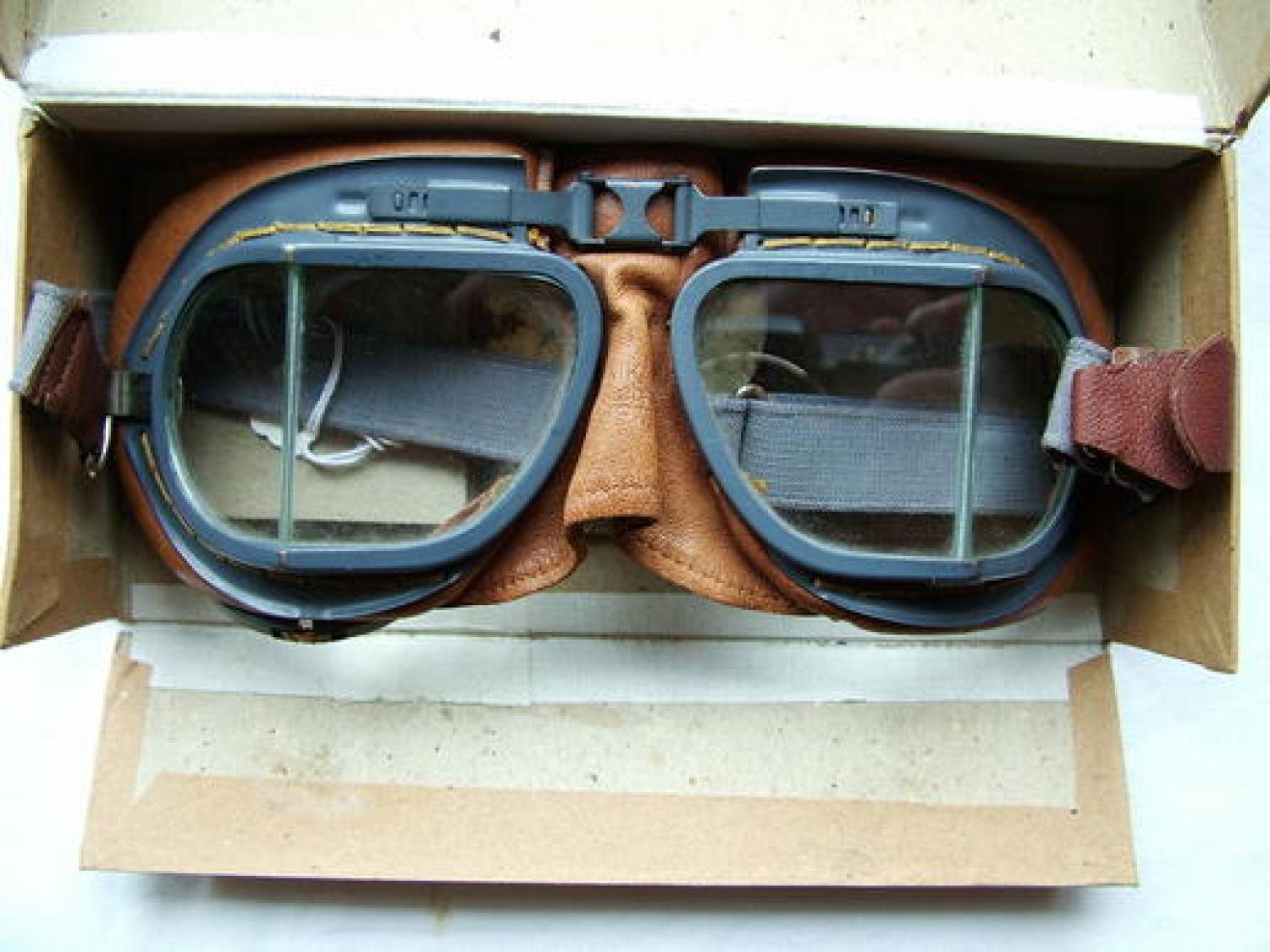 RAF MK.VIII Flying Goggles, Boxed