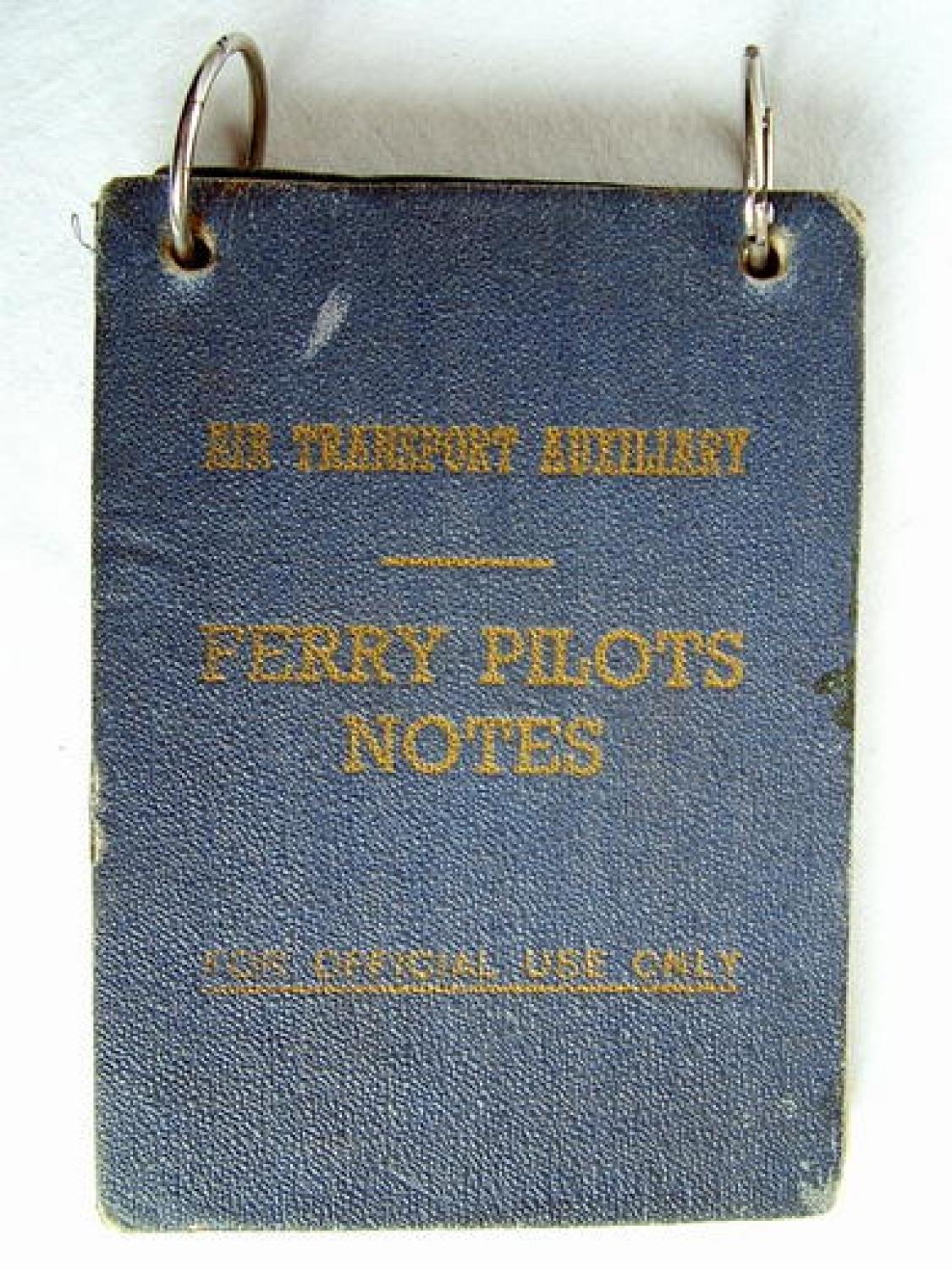 Air Transport Auxiliary Ferry Pilot Notes