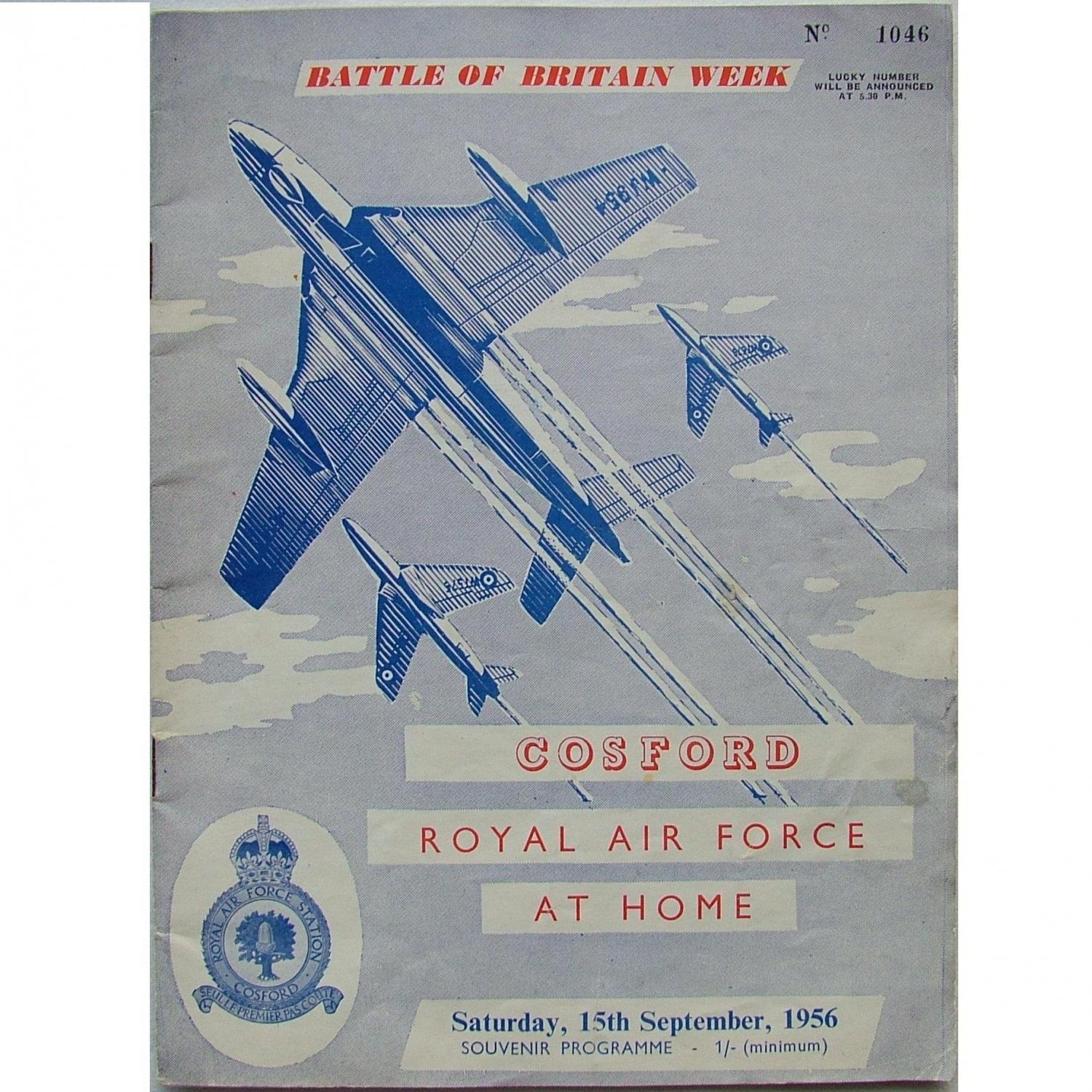RAF Cosford Battle of Britain Programme