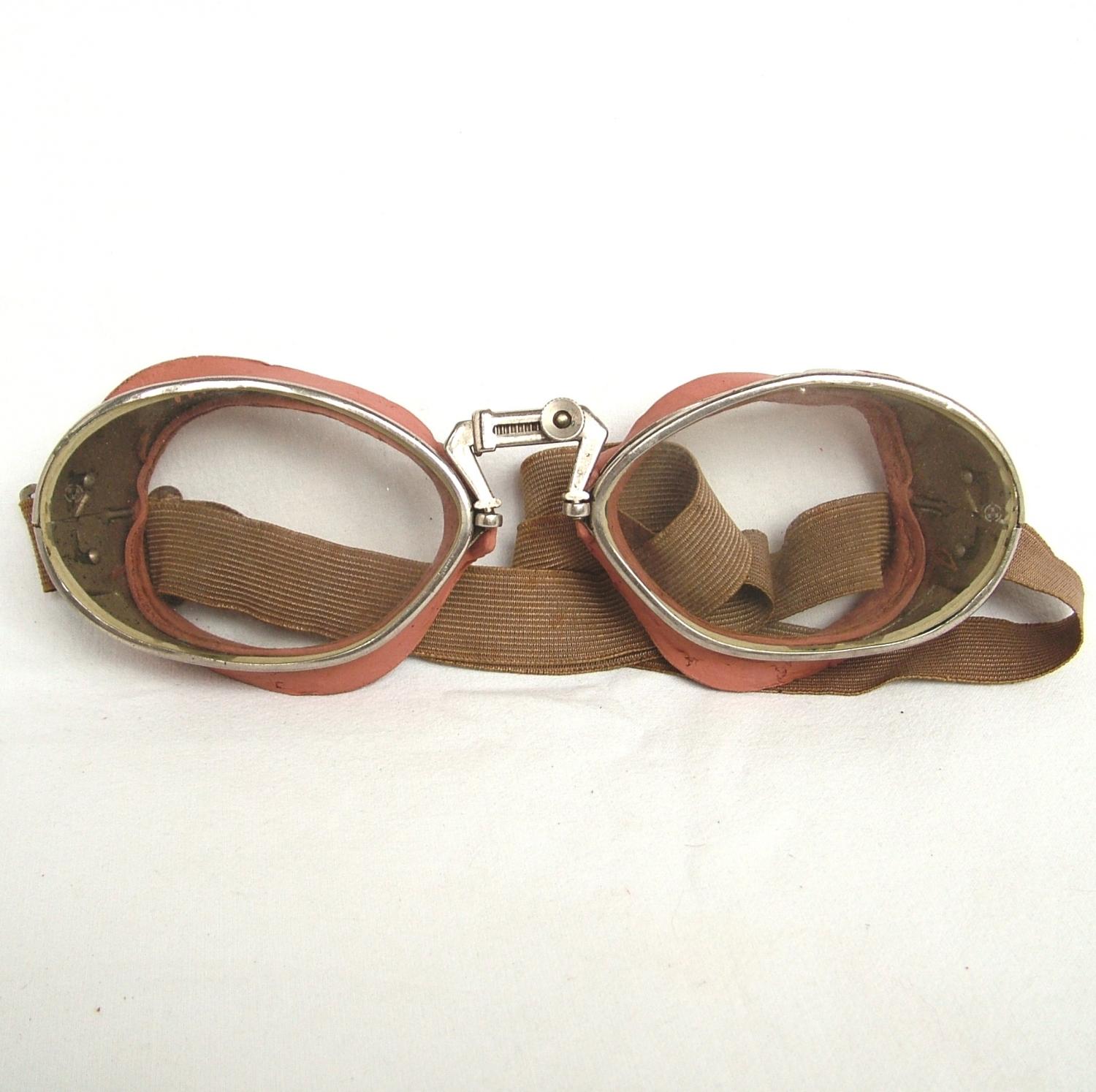 RAF 'Used' Luxor 12 Flying Goggles
