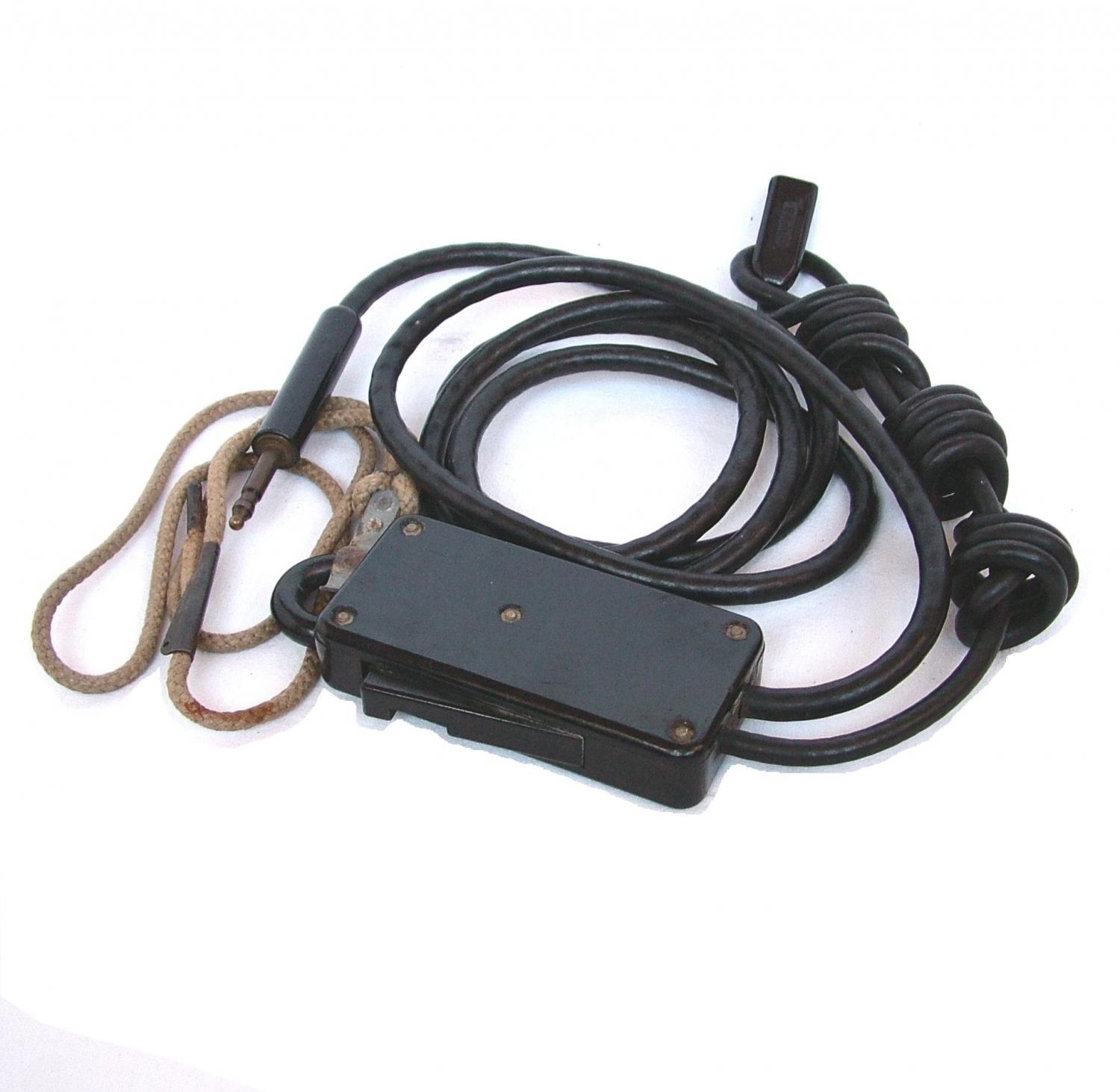USAAF Throatmicrophone Extension Cord CD-318-