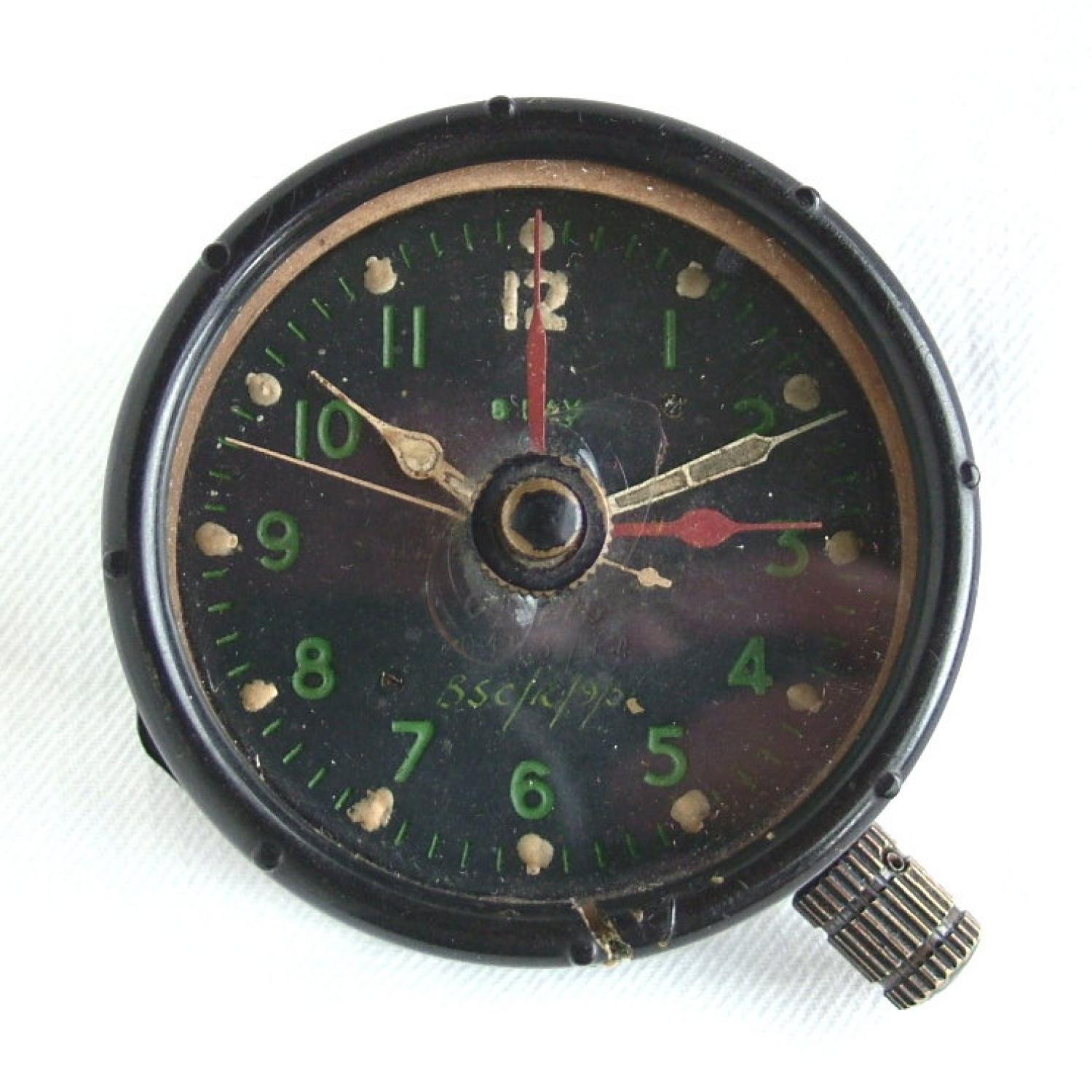 RAF Aircraft Cockpit Clock, MK.IID