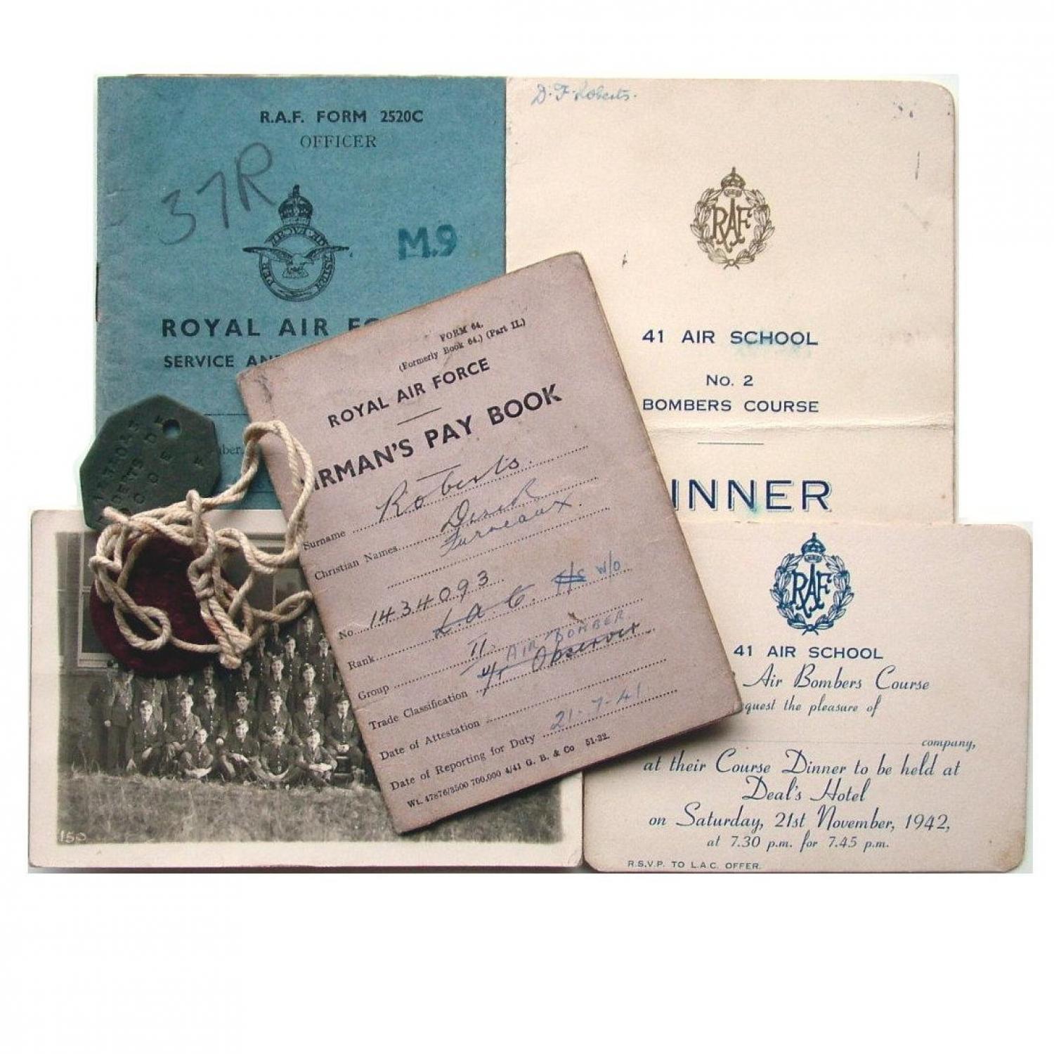 RAF Aircrew Observer's Documents / Tags