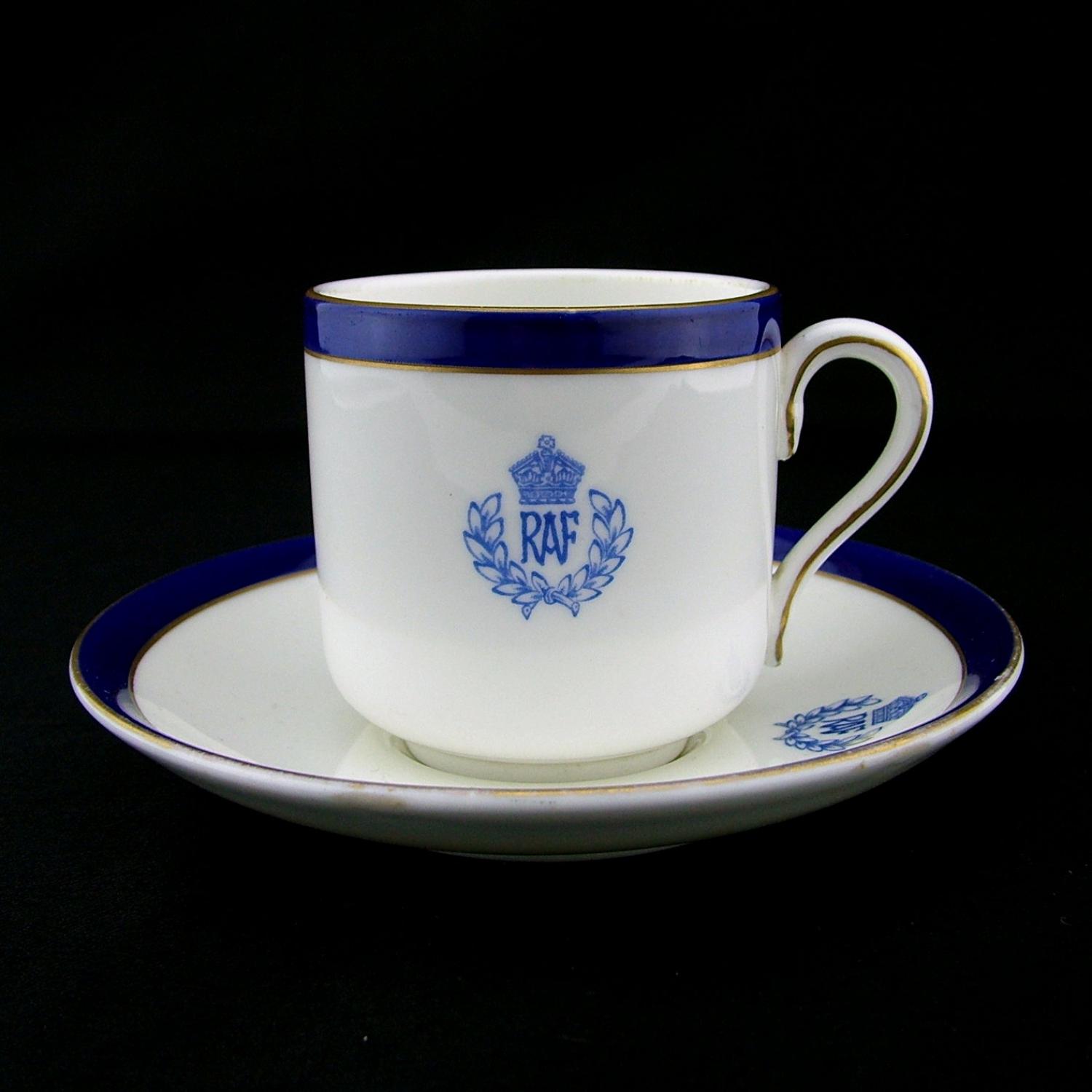 RAF Mess coffee cup & saucer