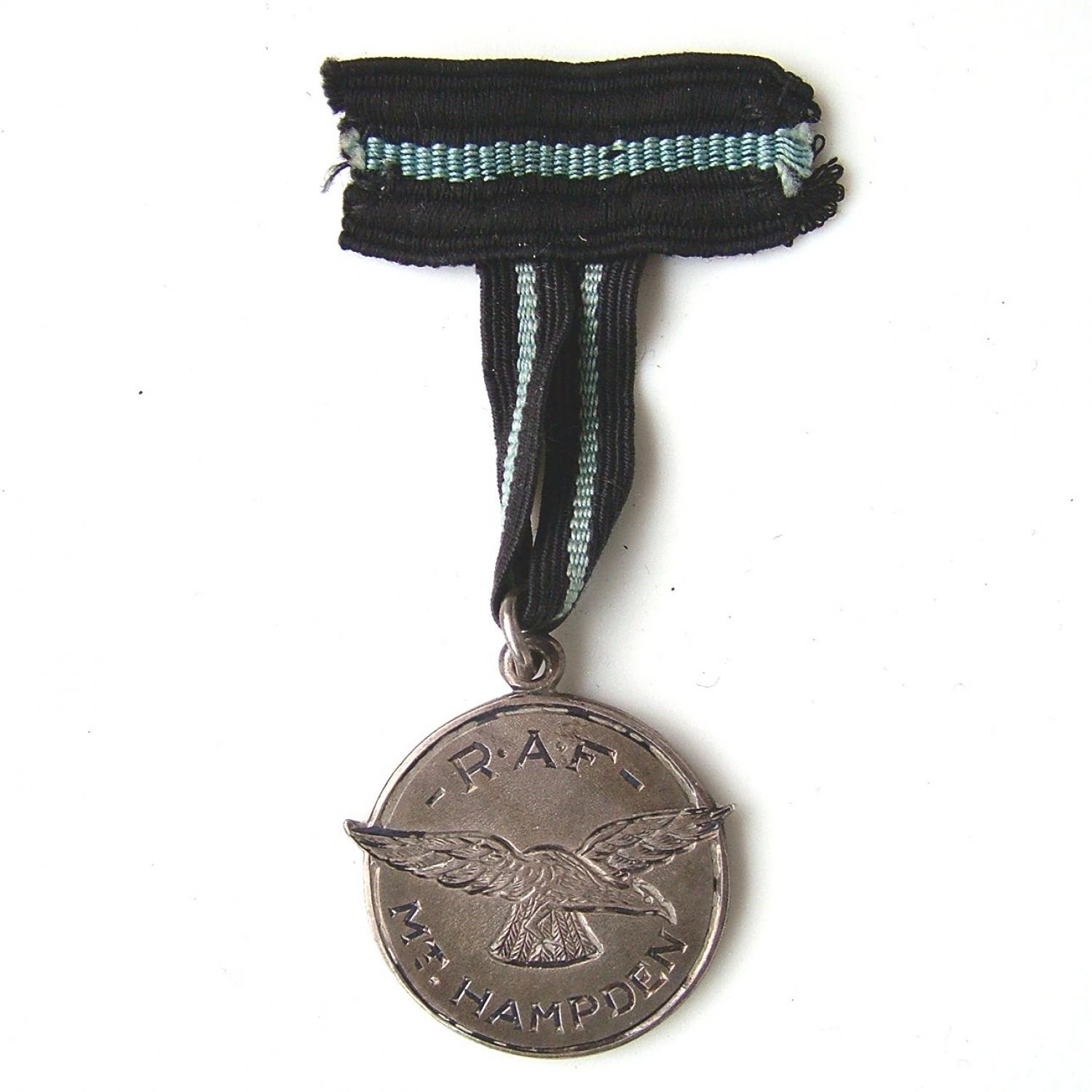 RAF 'best cadet' medallion