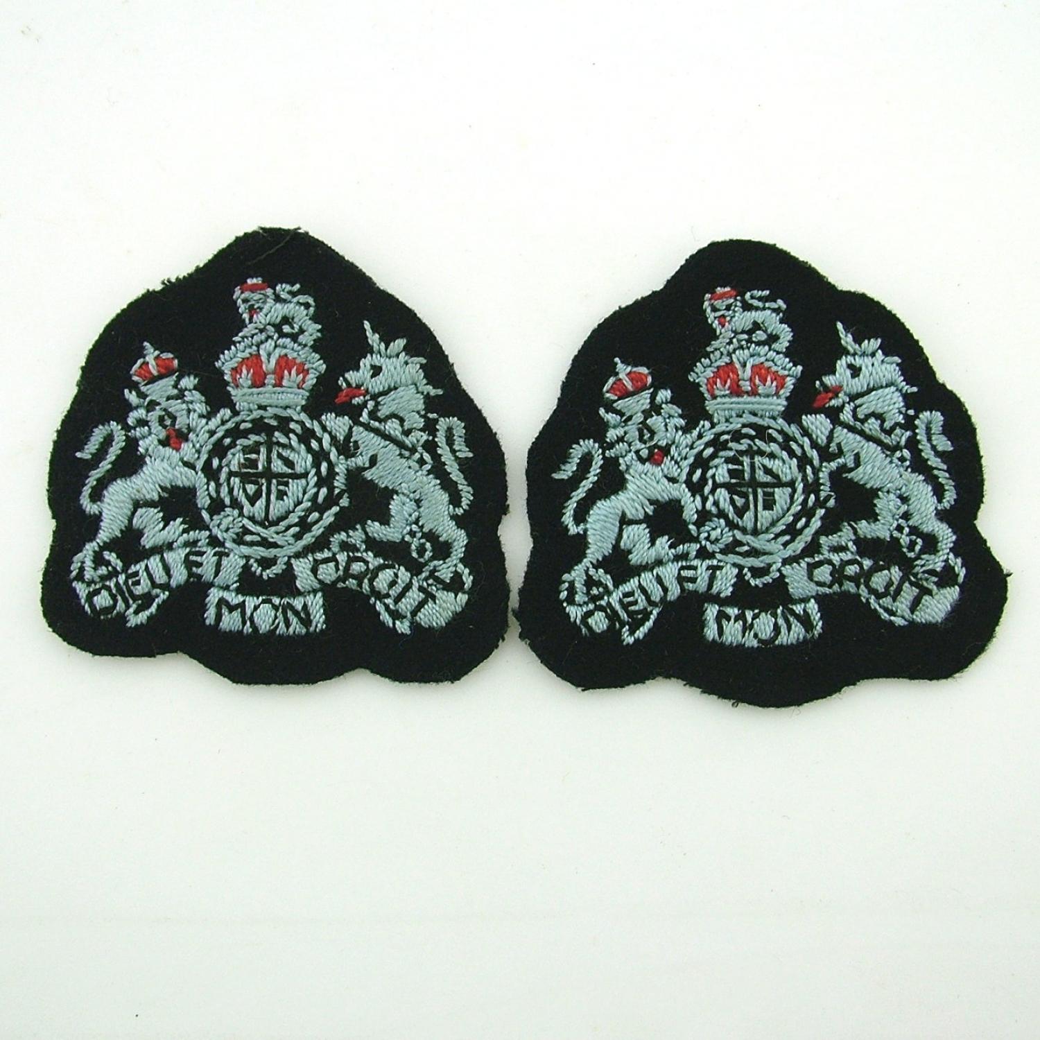 RAF warrant officer badges