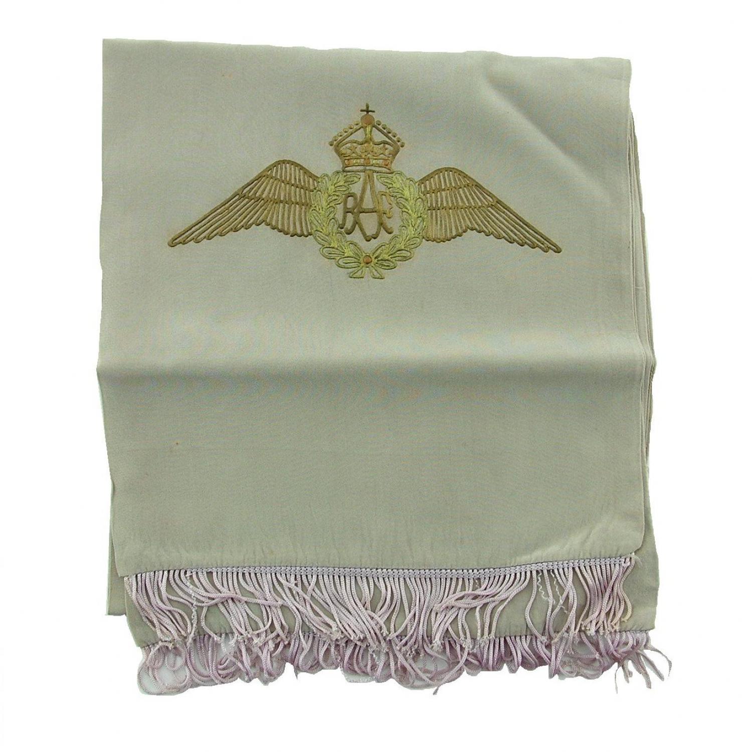 RAF fighter pilot 'type' scarf