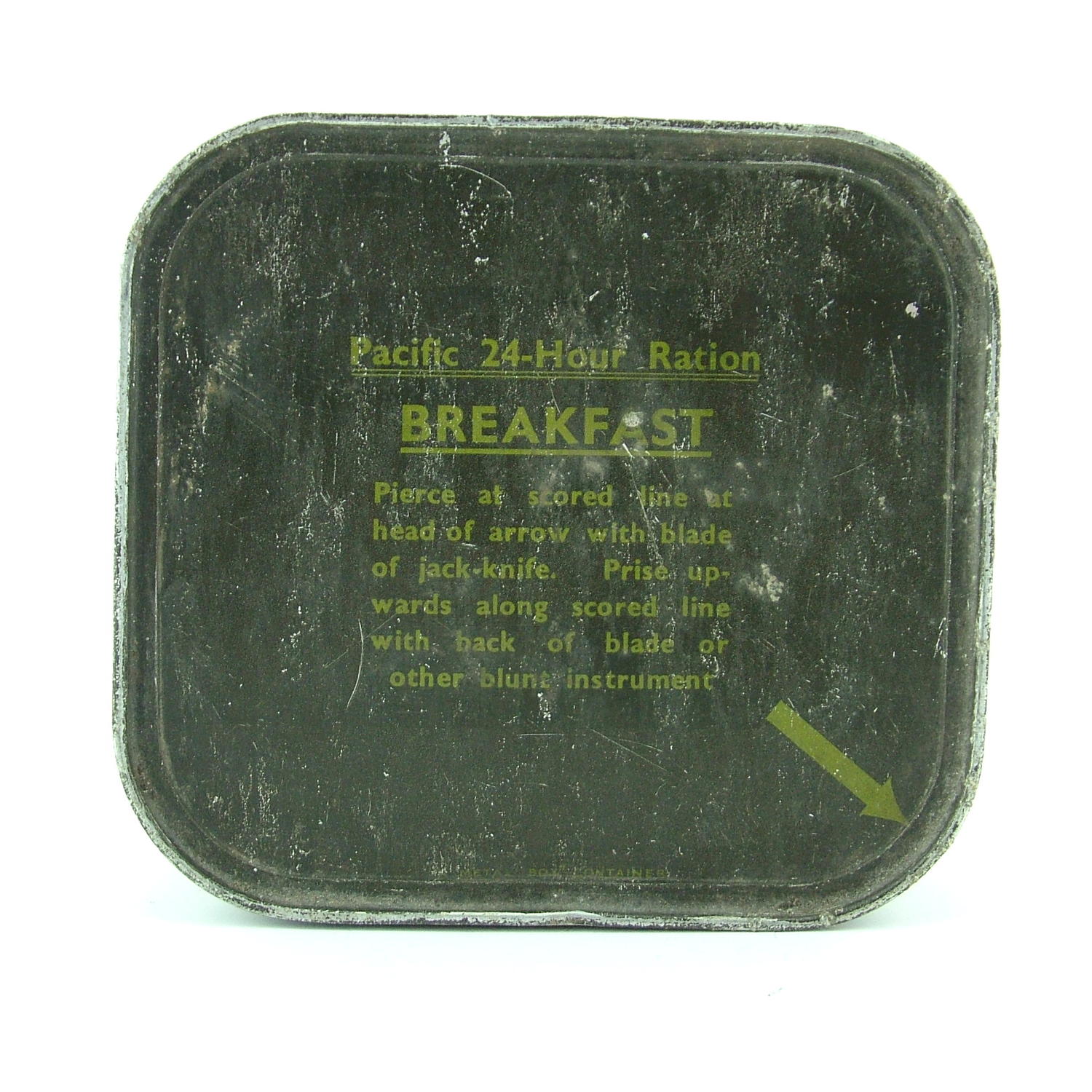 RAF 'used' Pacific 24-hour Ration