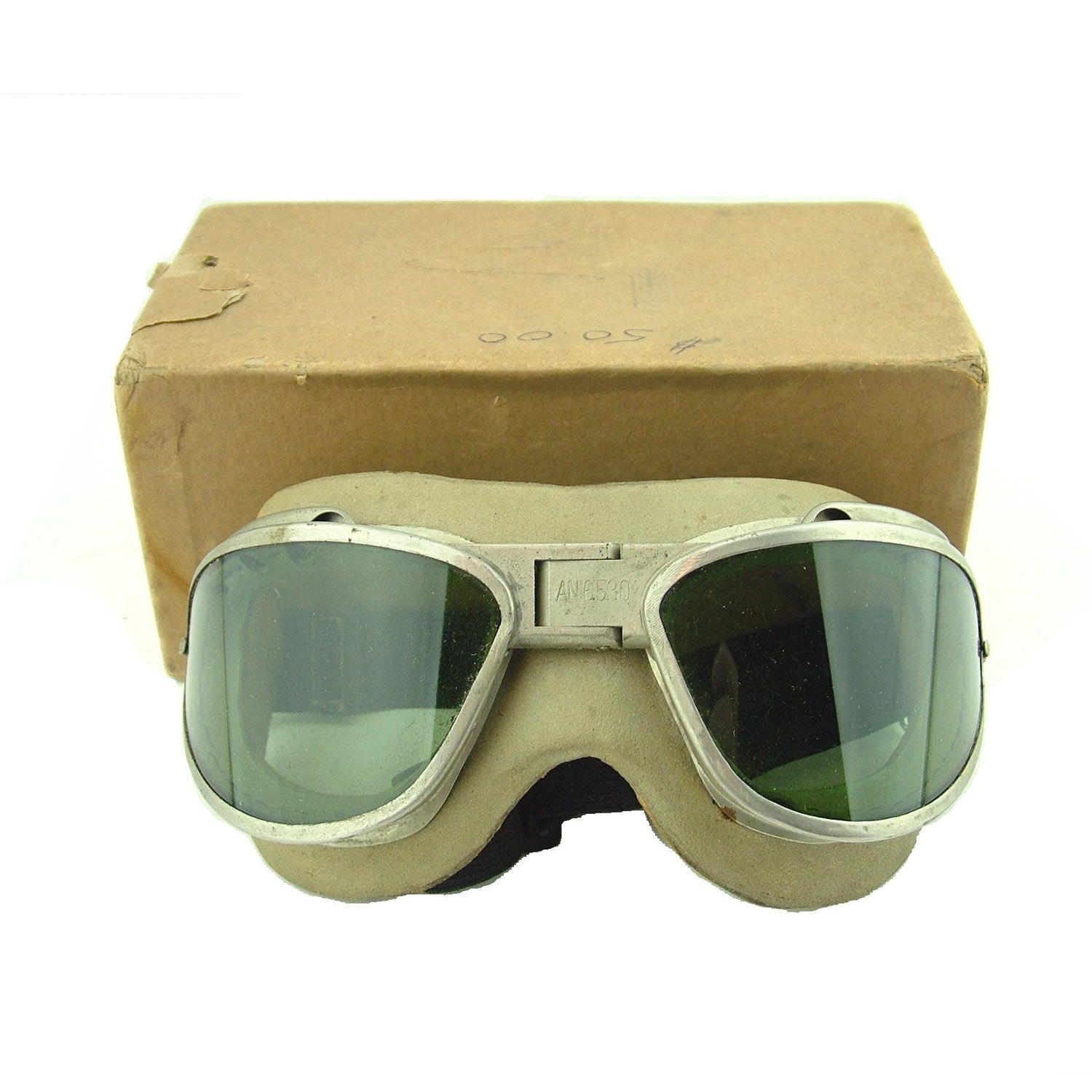 USAAF AN6530 flying goggles, boxed