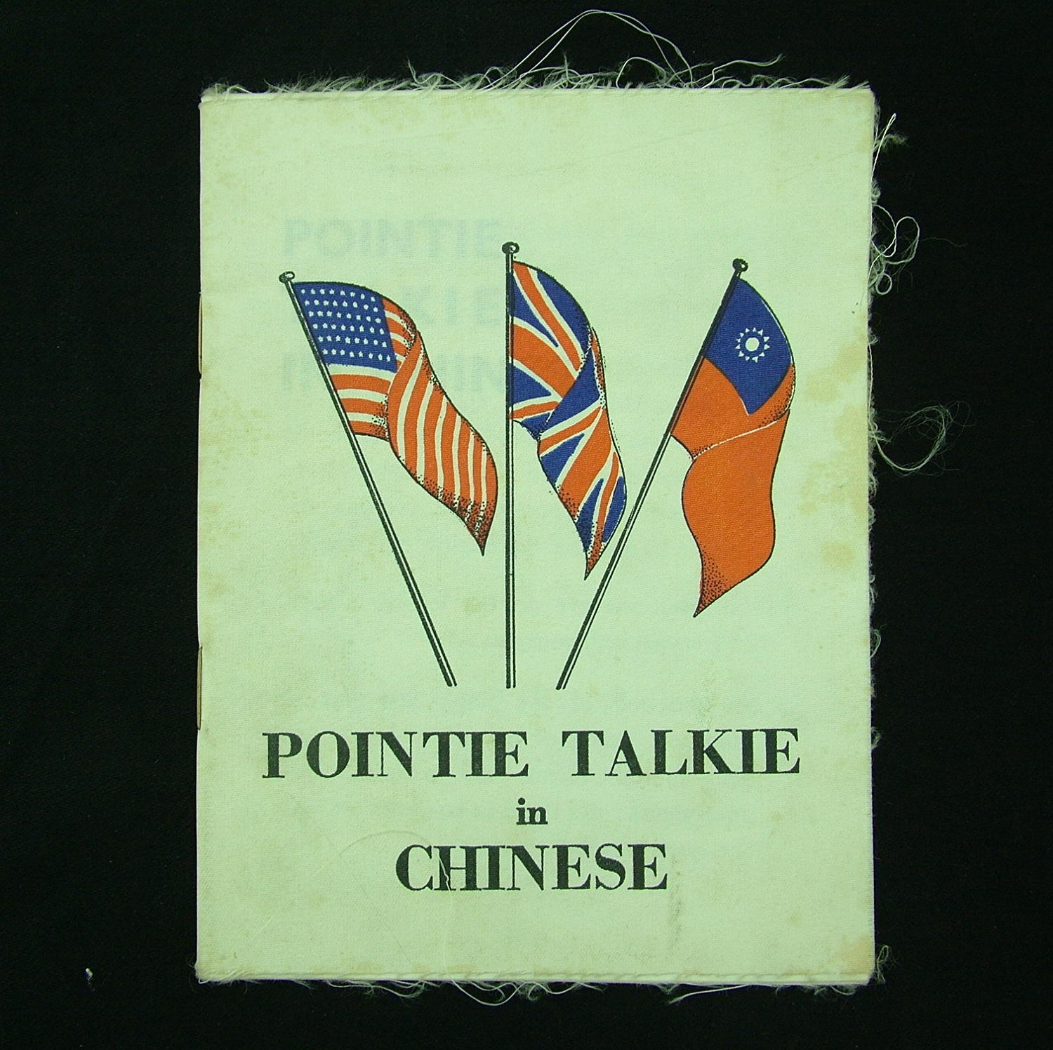 RAF issued Pointie Talkie in Chinese