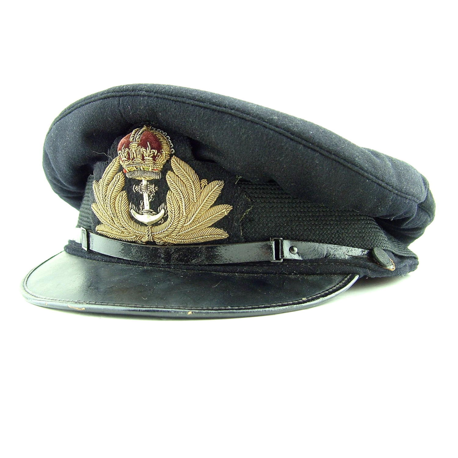 RN / FAA officer rank service dress cap