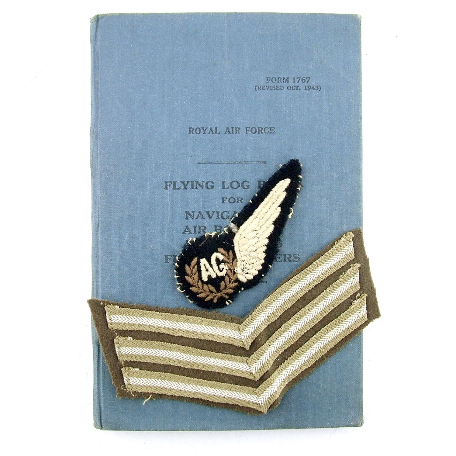 RAF Airgunner log book
