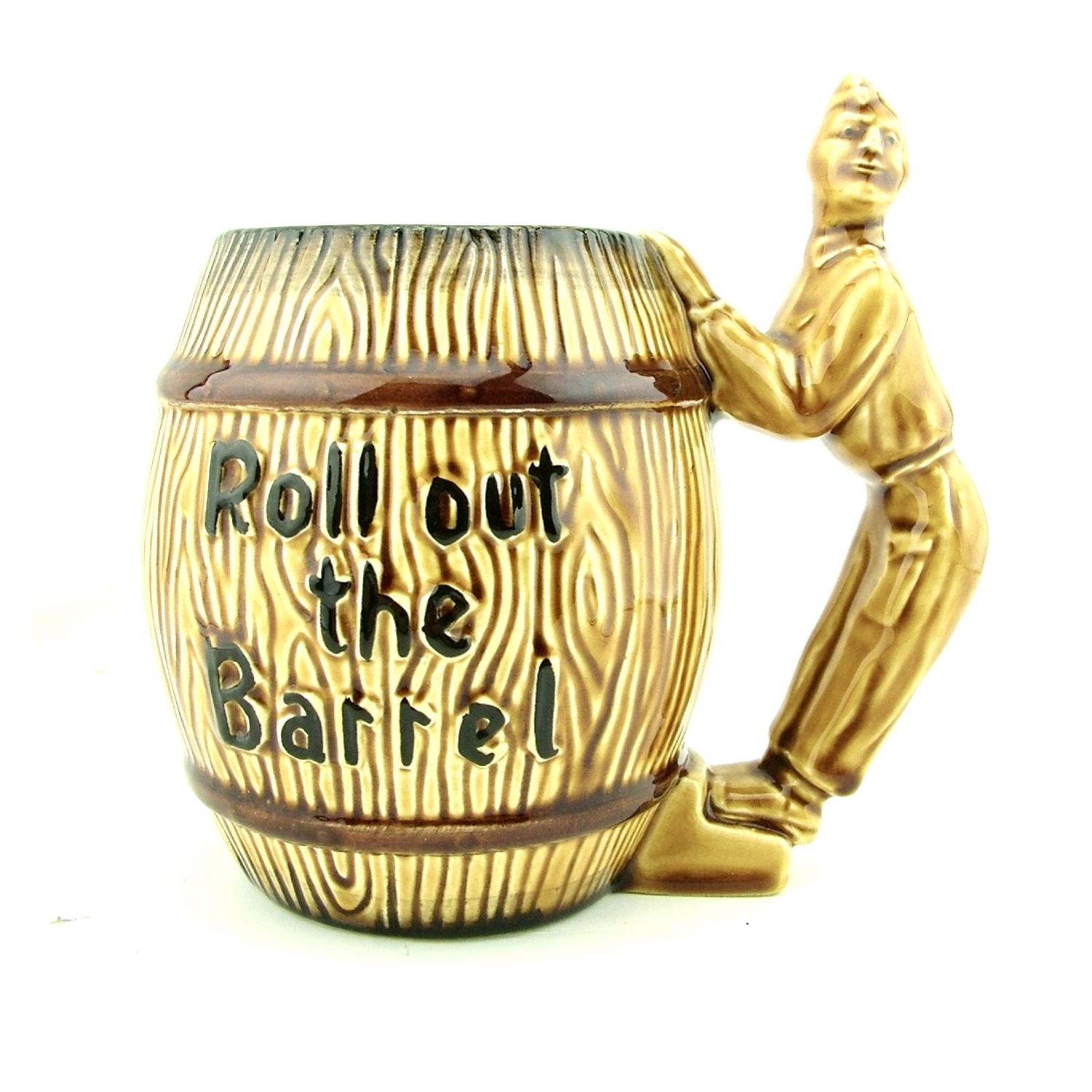 Roll out the barrel mug
