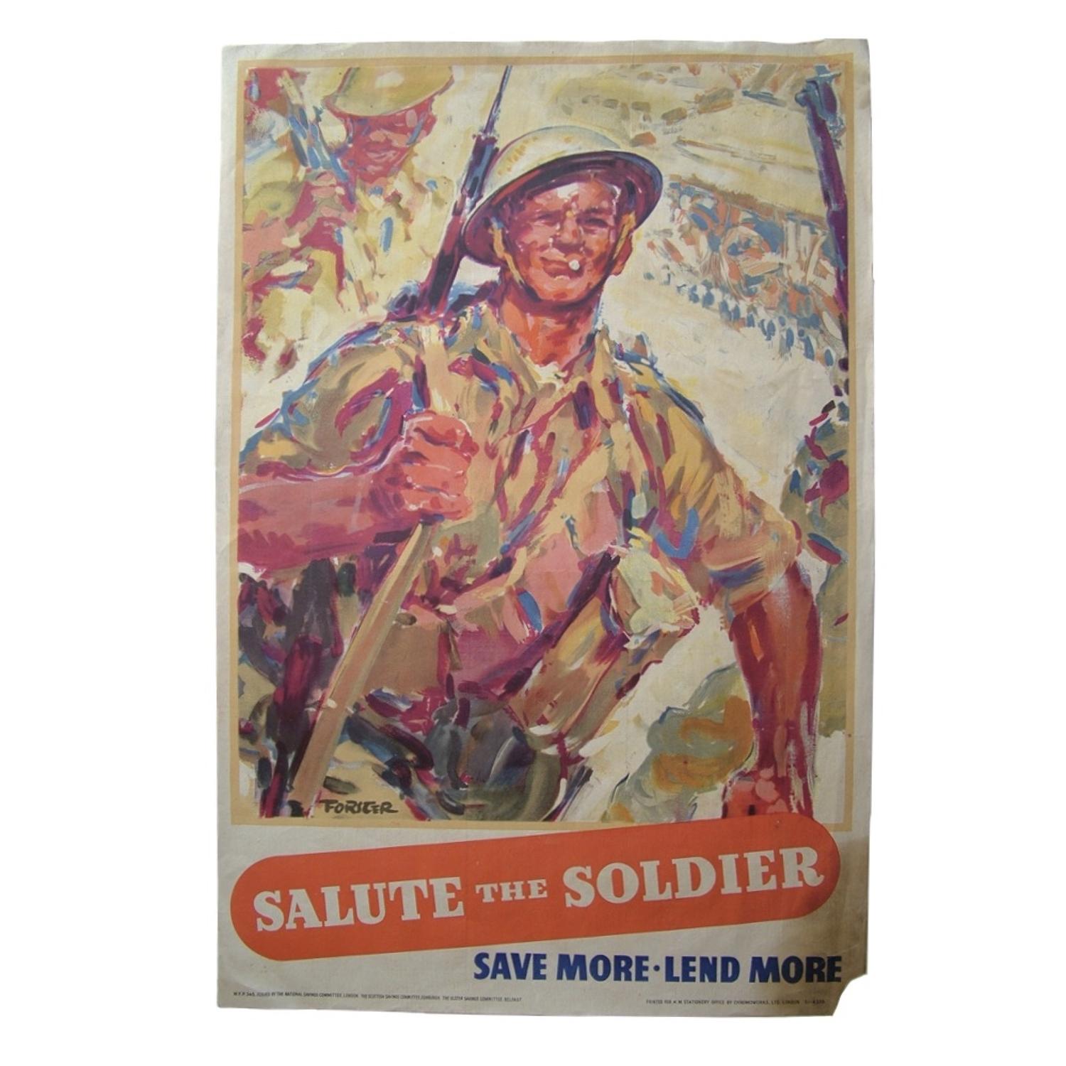 Salute the Soldier poster