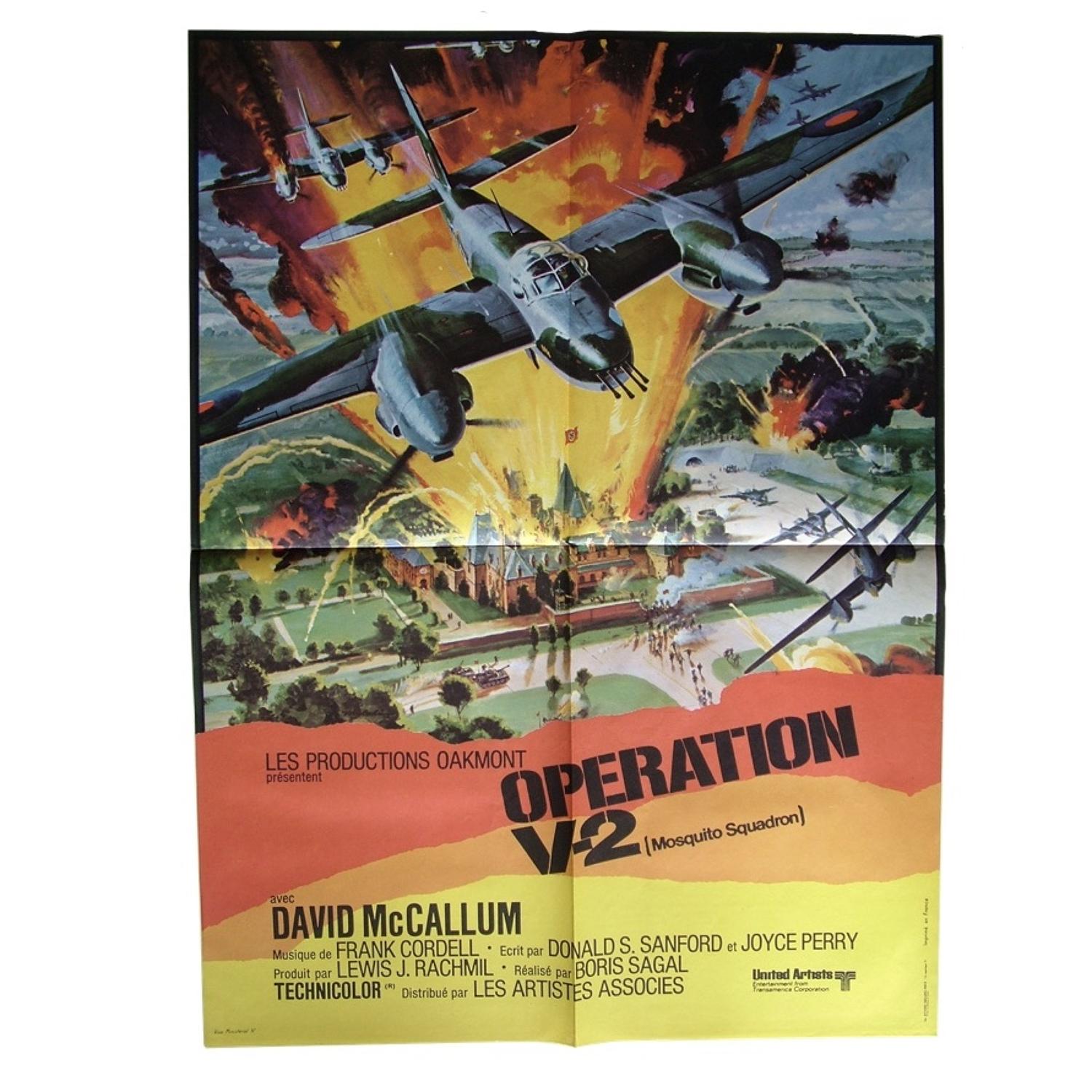 Original Mosquito Squadron film poster