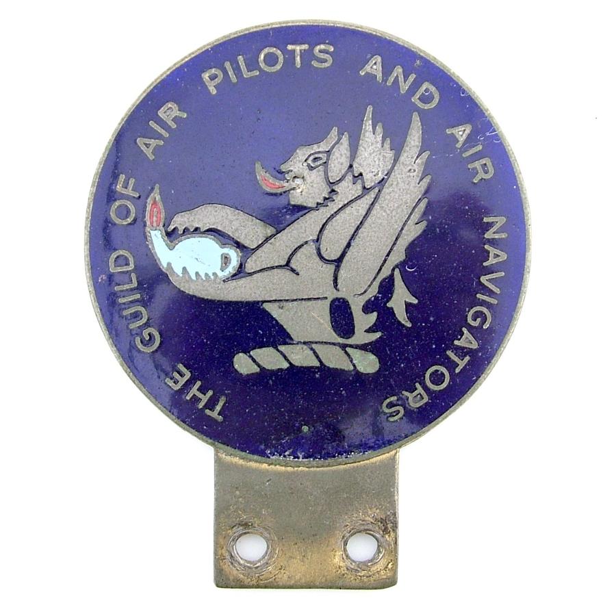 Guild of air pilots car badge