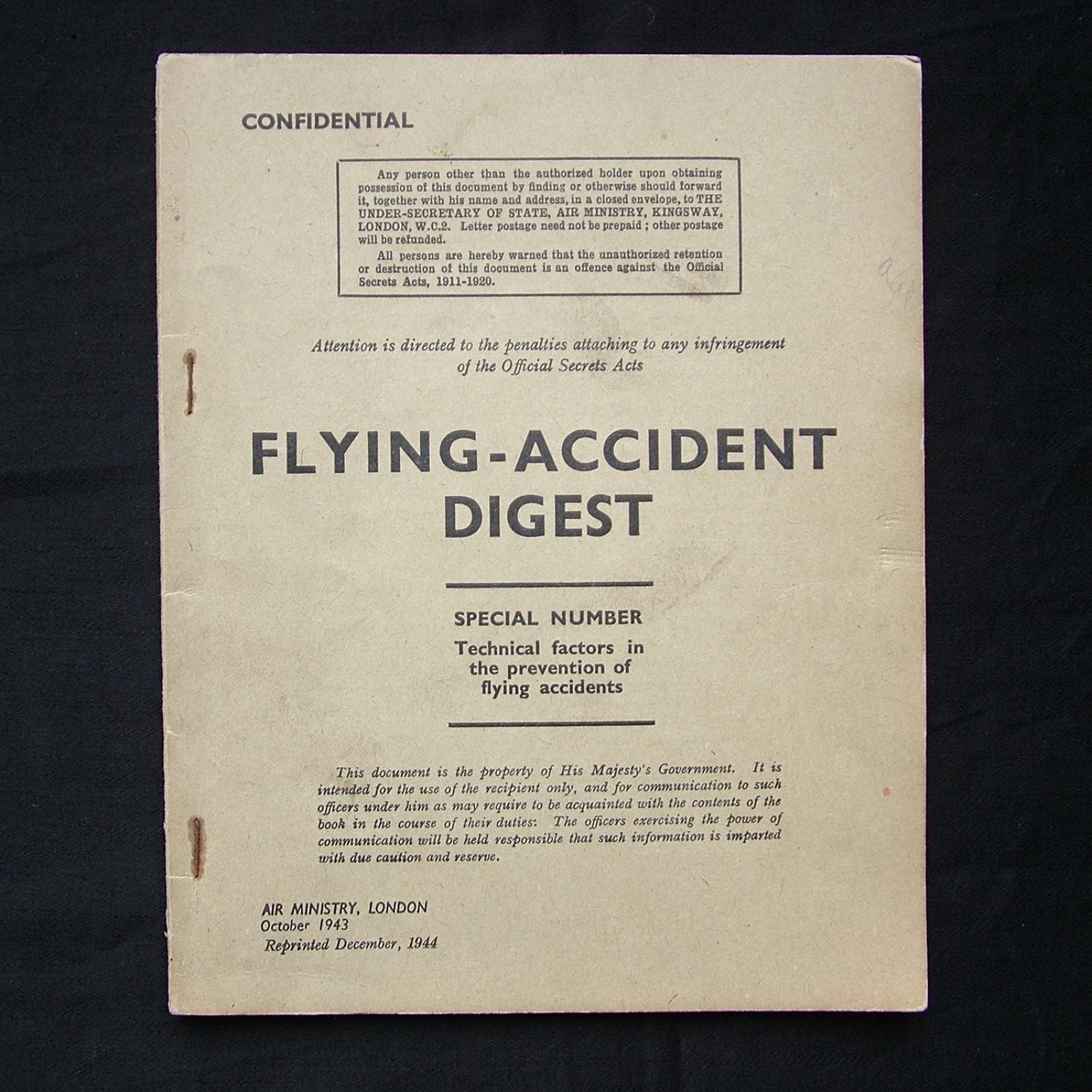 Air Ministry flying accident digest