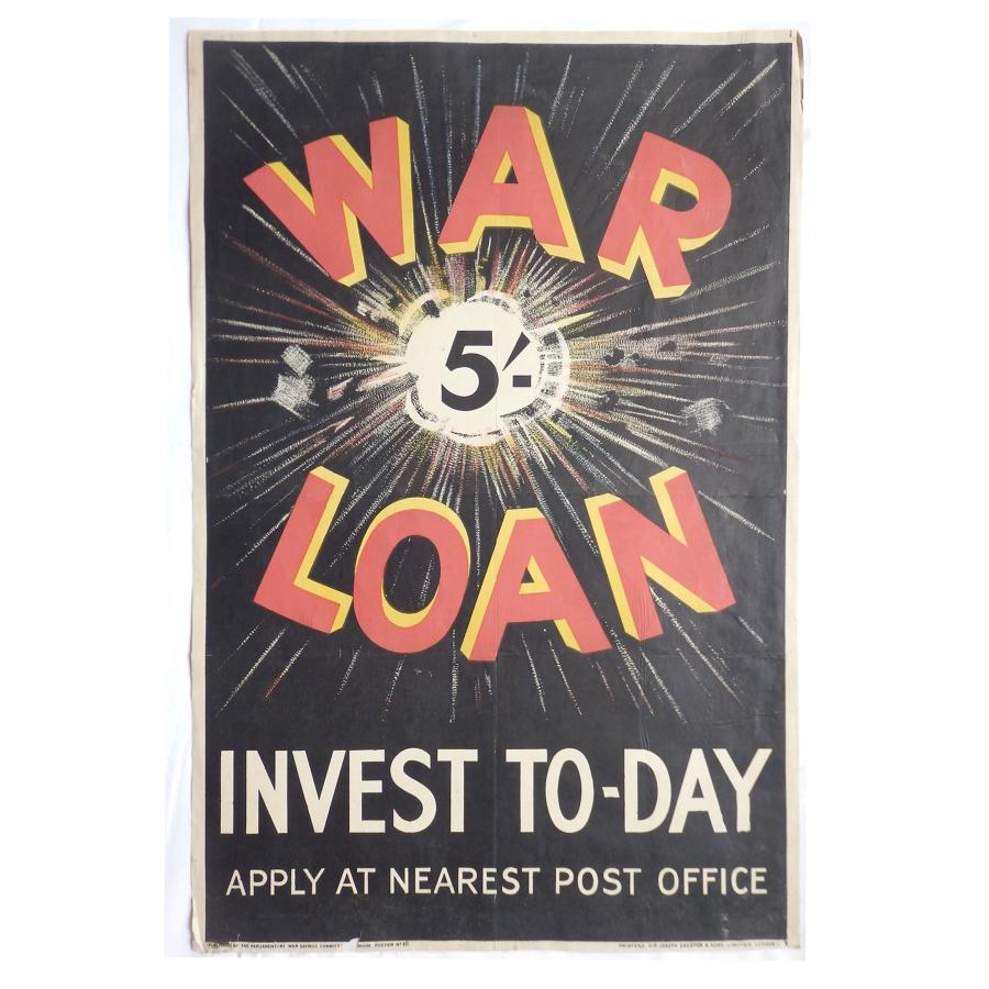 WW1 Savings Poster