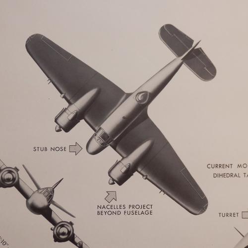 American recognition poster - RAF Beaufighter