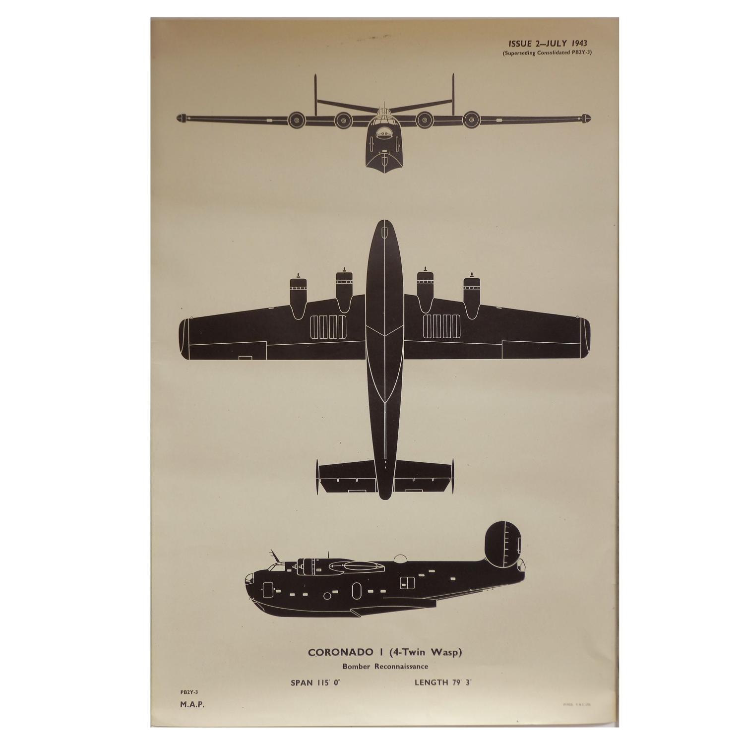 RAF recognition poster - Coronado I