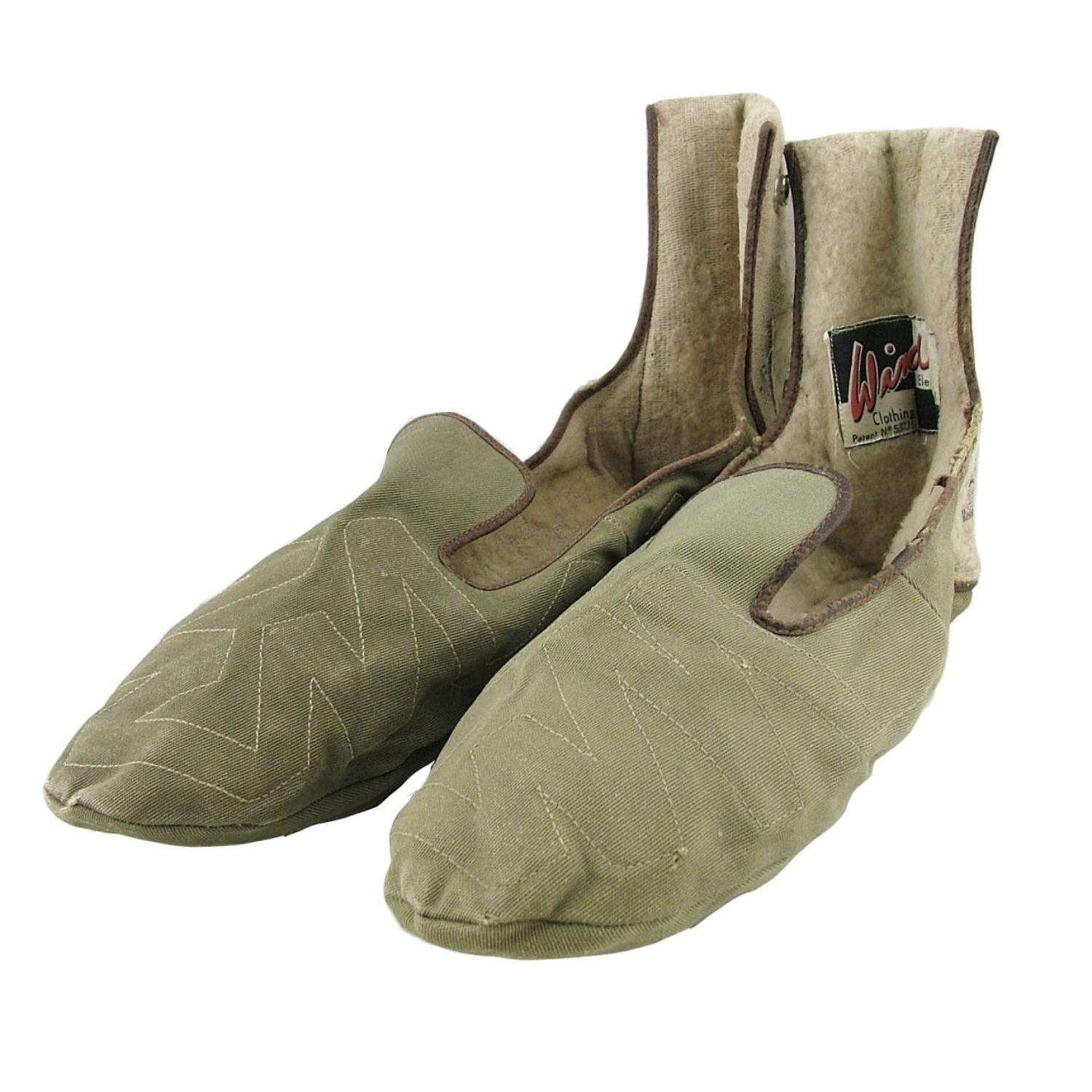 RAF electrically heated socks