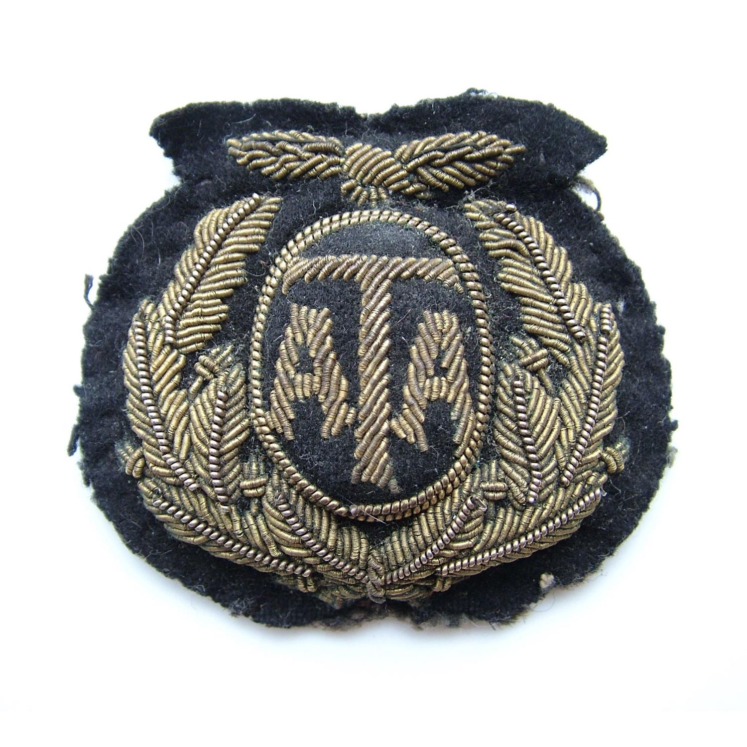 Air Transport Auxiliary cap badge - history