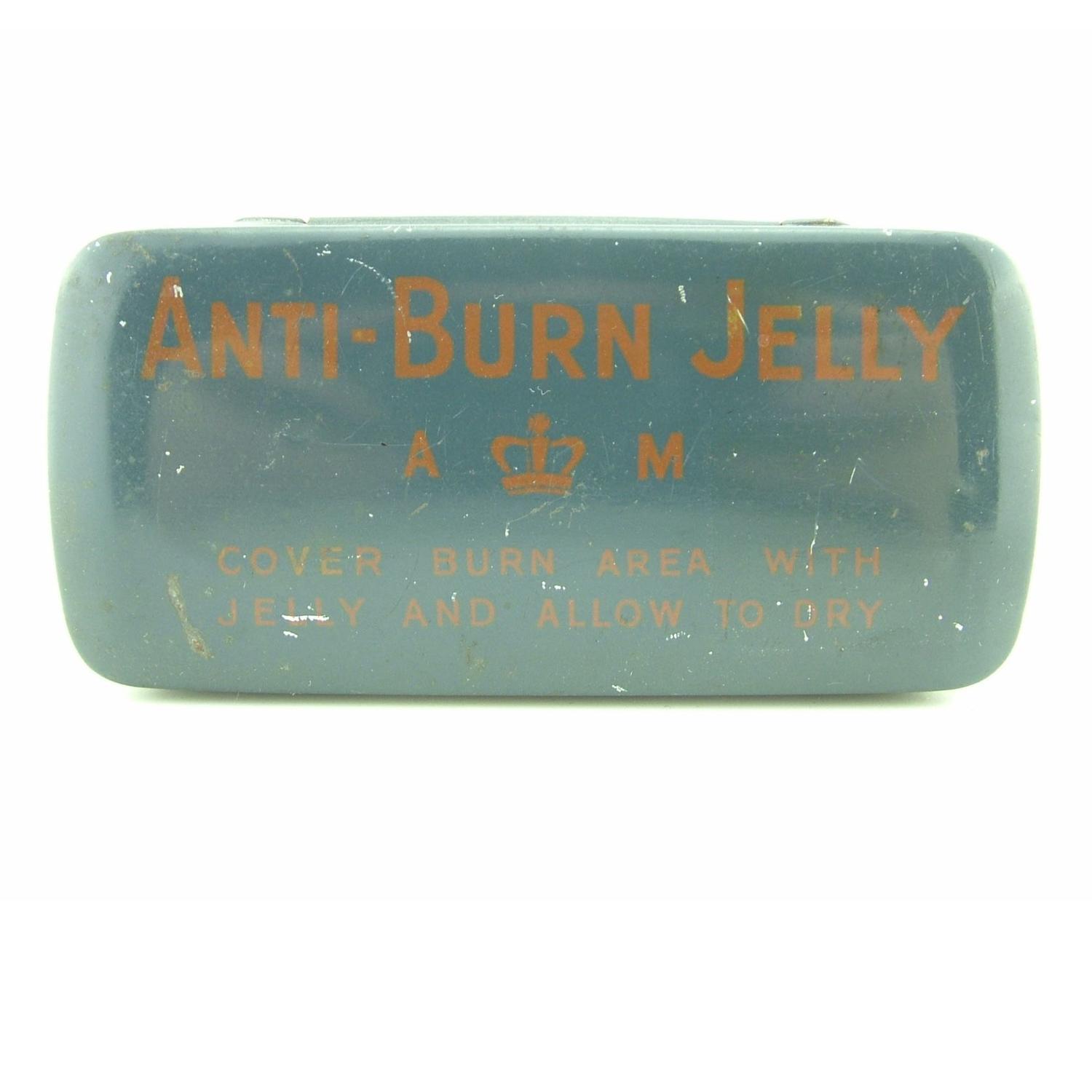 Air Ministry anti-burn jelly tin