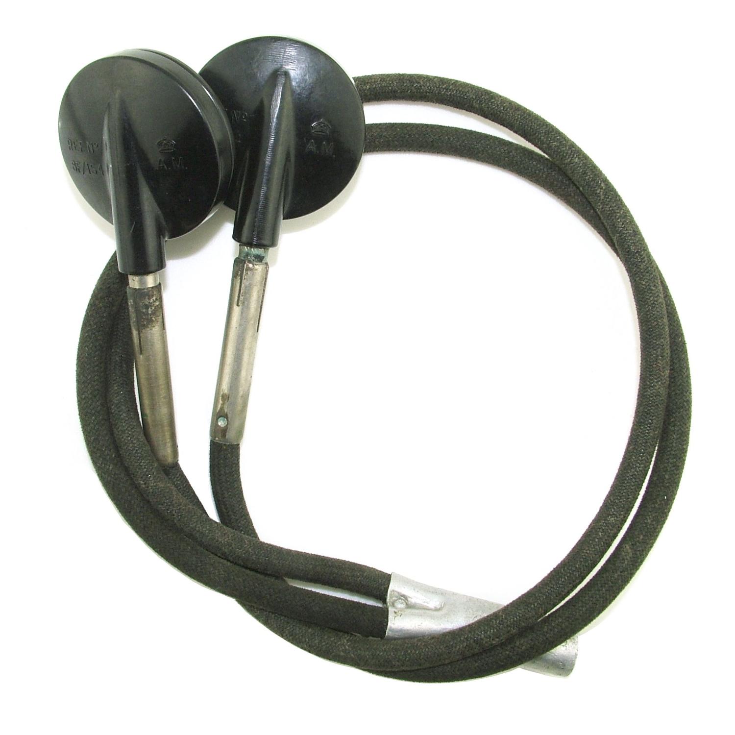 RAF 'Gosport' communication tubes & earpieces
